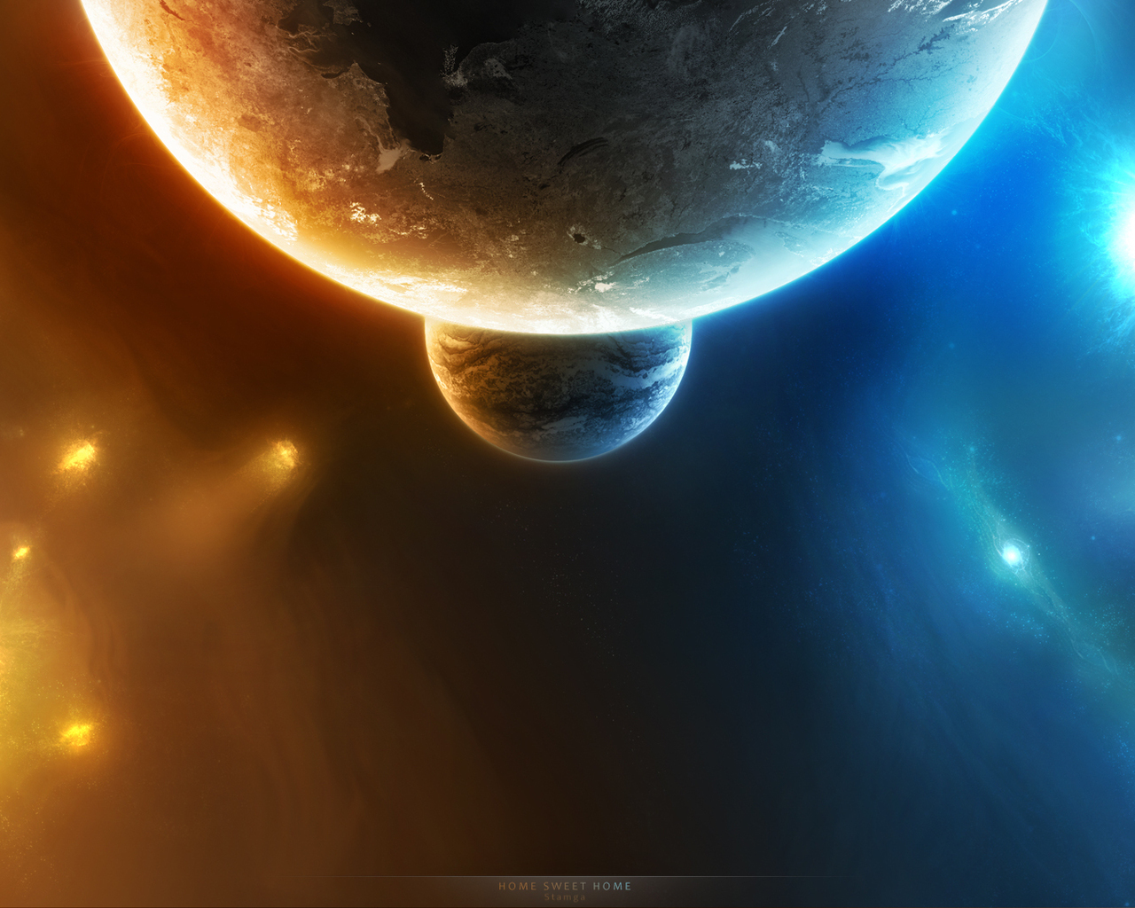 Descarga gratuita de fondo de pantalla para móvil de Paisaje, Universo, Planetas.