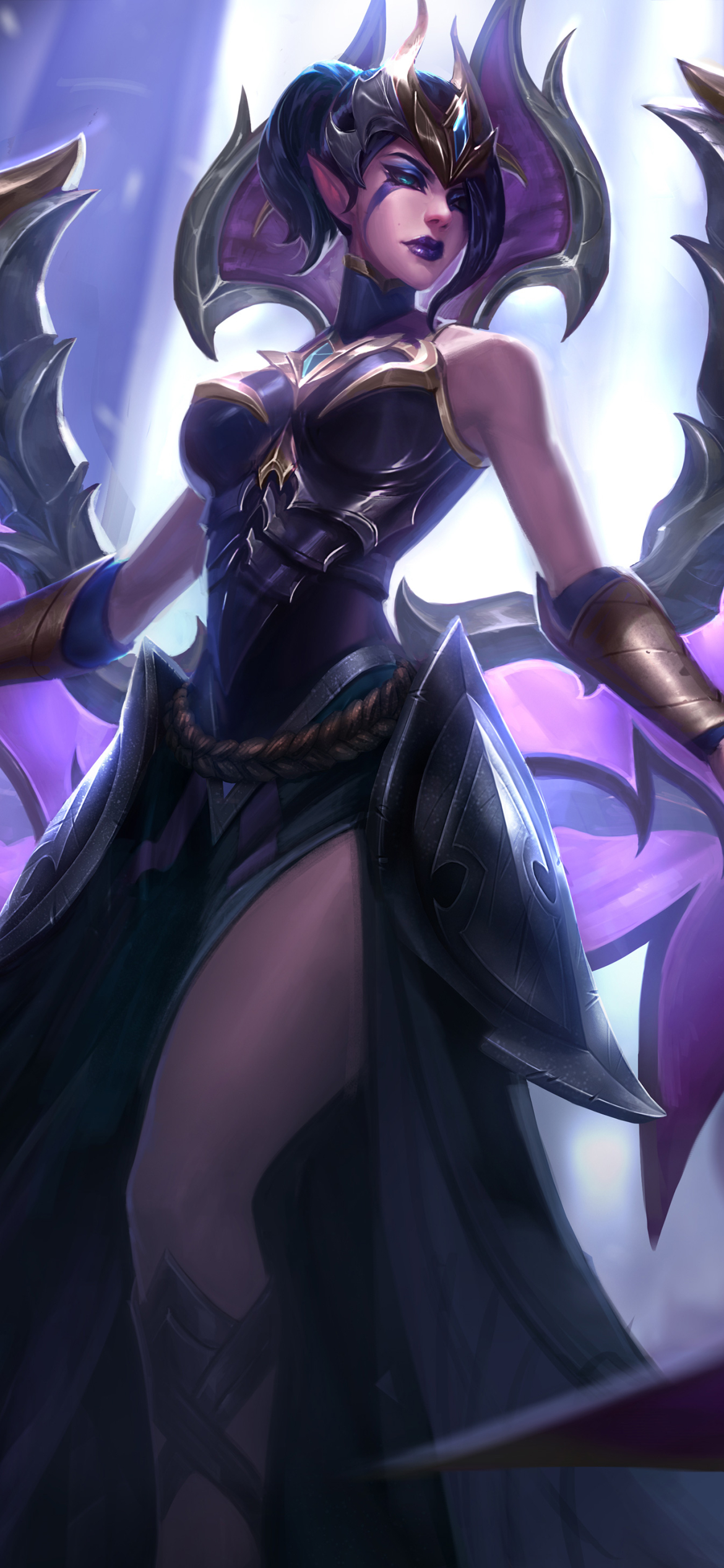 Download mobile wallpaper League Of Legends, Video Game, Morgana (League Of Legends) for free.