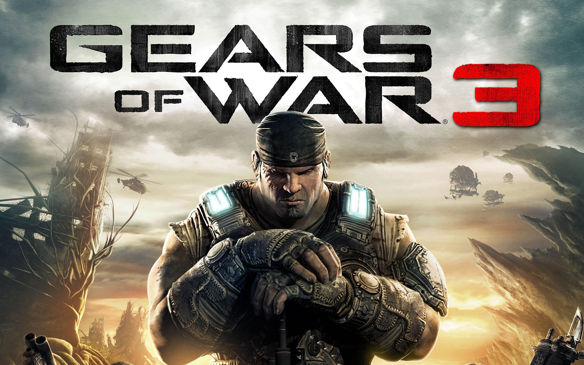 274681 descargar fondo de pantalla gears of war 3, videojuego, gears of war: protectores de pantalla e imágenes gratis