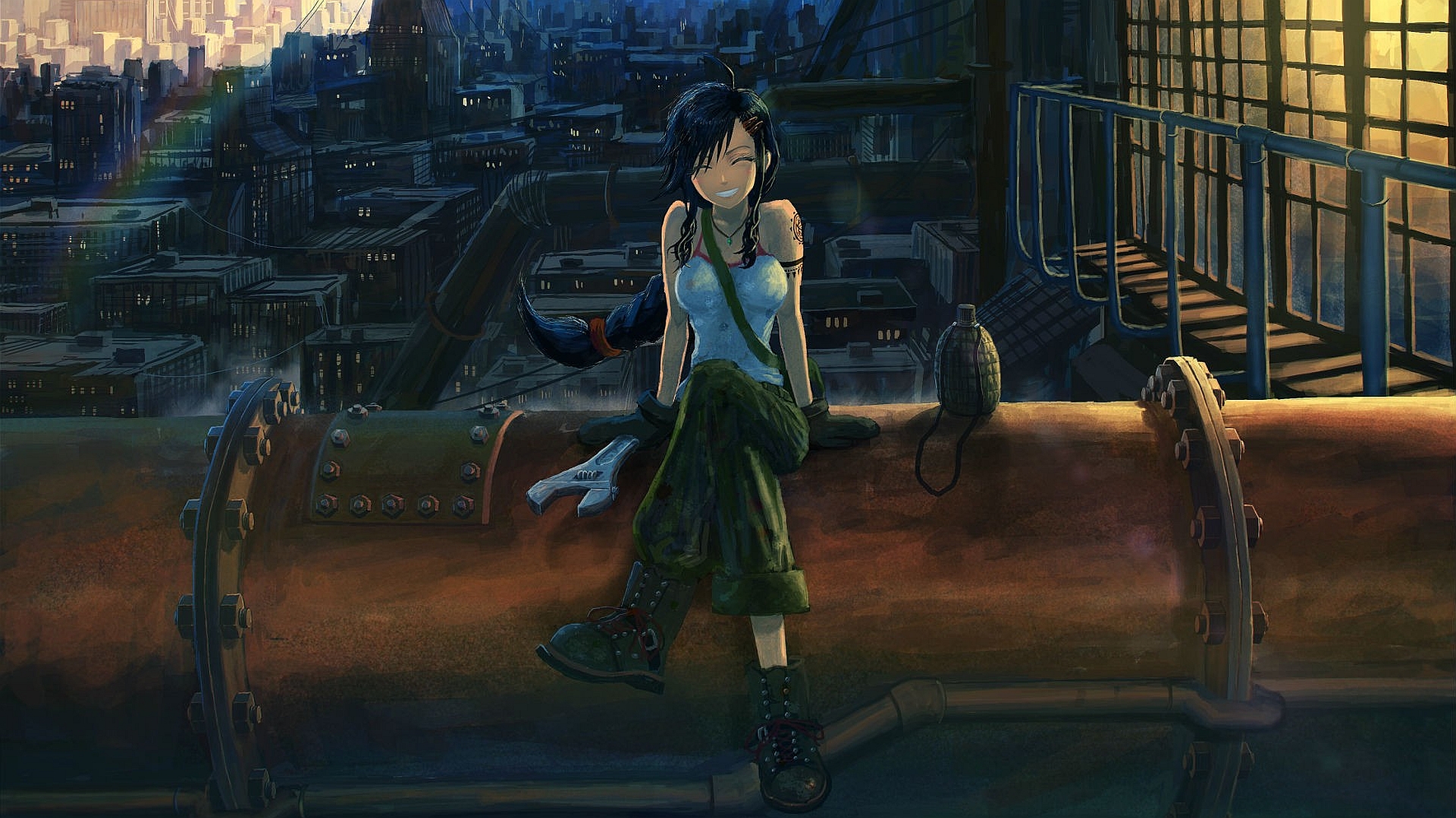 Descarga gratuita de fondo de pantalla para móvil de Original, Animado, Tomoki Kurogi (Artista).