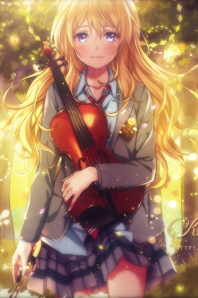 Download mobile wallpaper Anime, Kaori Miyazono, Your Lie In April for free.