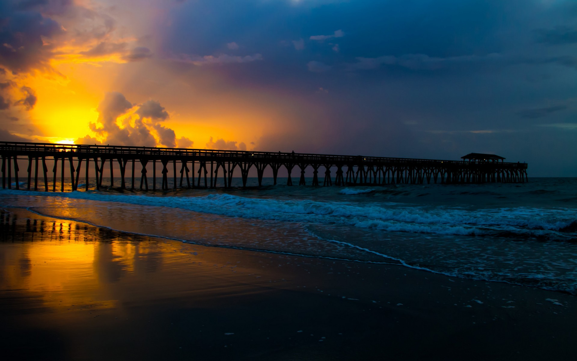 Free download wallpaper Pier, Man Made on your PC desktop