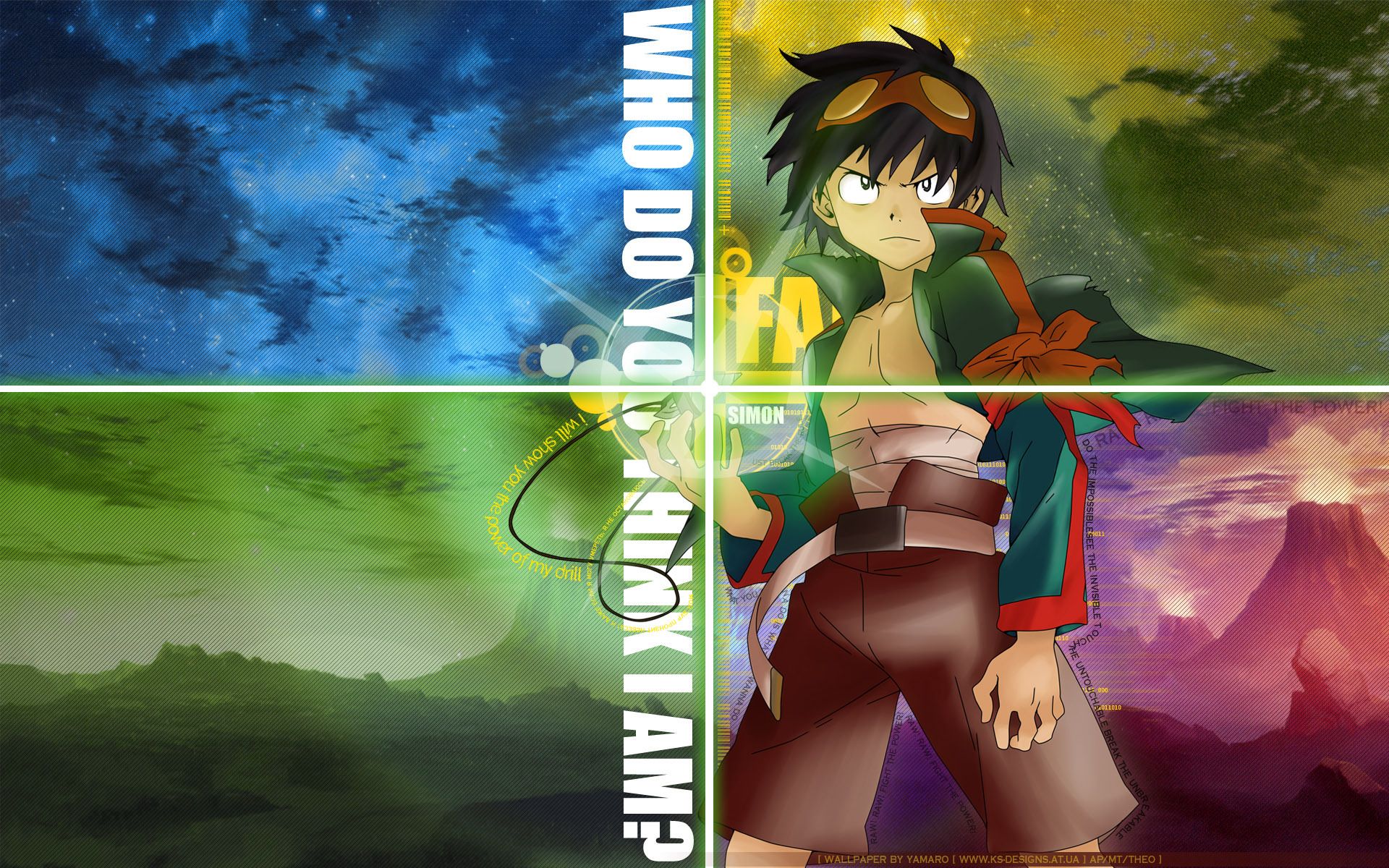 Laden Sie das Animes, Tengen Toppa Gurren Lagann-Bild kostenlos auf Ihren PC-Desktop herunter