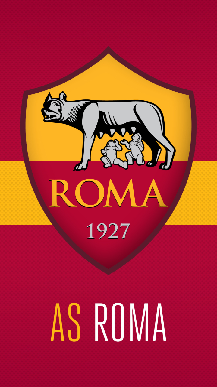 無料モバイル壁紙スポーツ, サッカー, ロゴ, 象徴, なので。ローマをダウンロードします。
