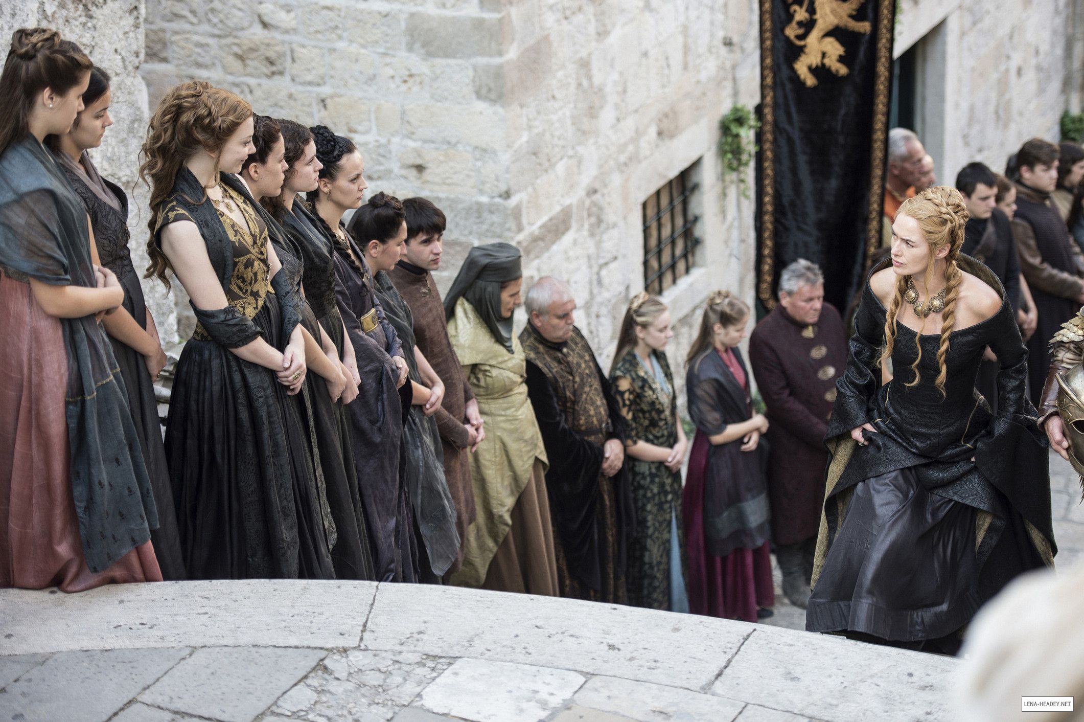 Laden Sie das Fernsehserien, Game Of Thrones: Das Lied Von Eis Und Feuer, Cersei Lennister, Margaery Tyrell-Bild kostenlos auf Ihren PC-Desktop herunter