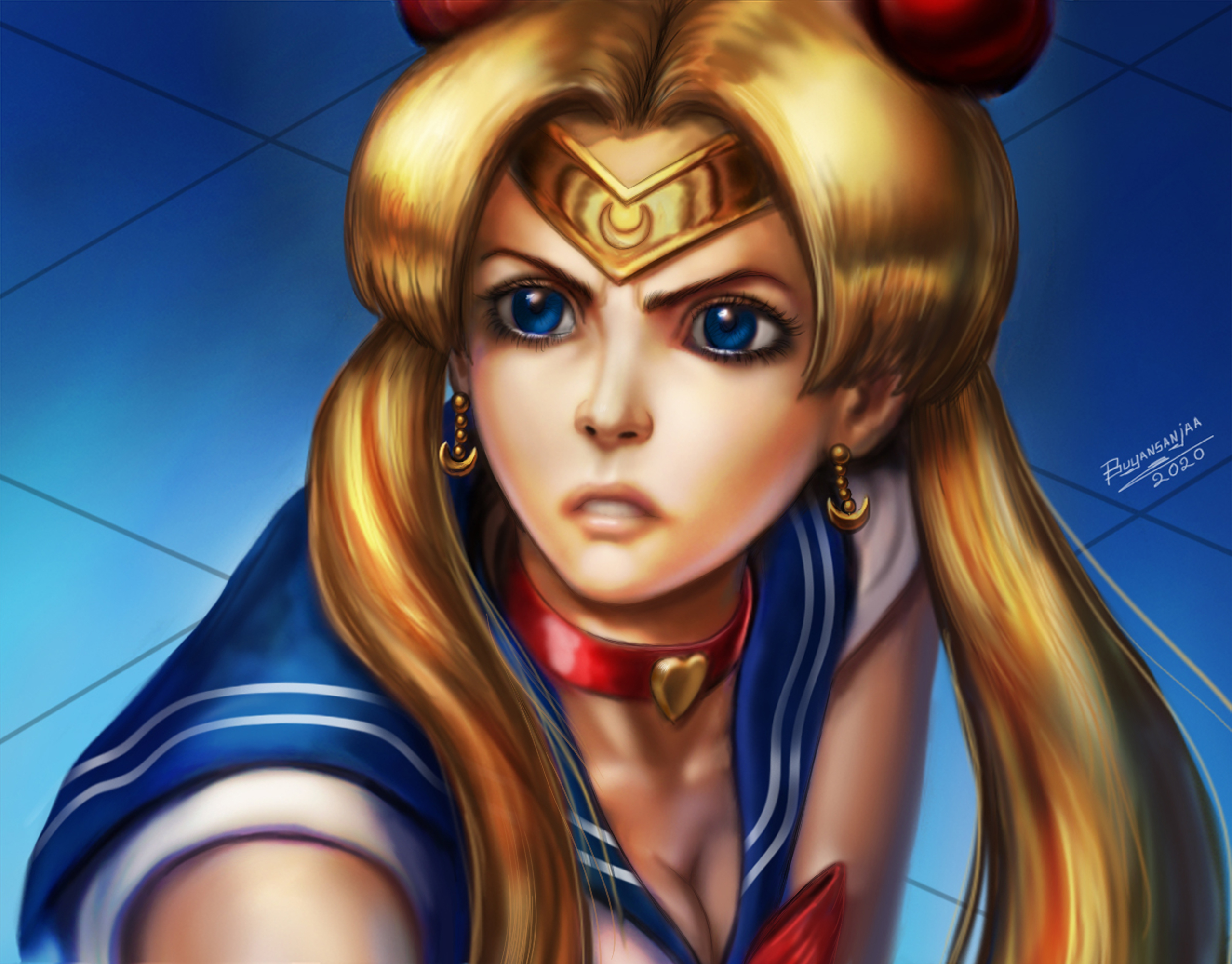 Free download wallpaper Anime, Blue Eyes, Sailor Moon on your PC desktop