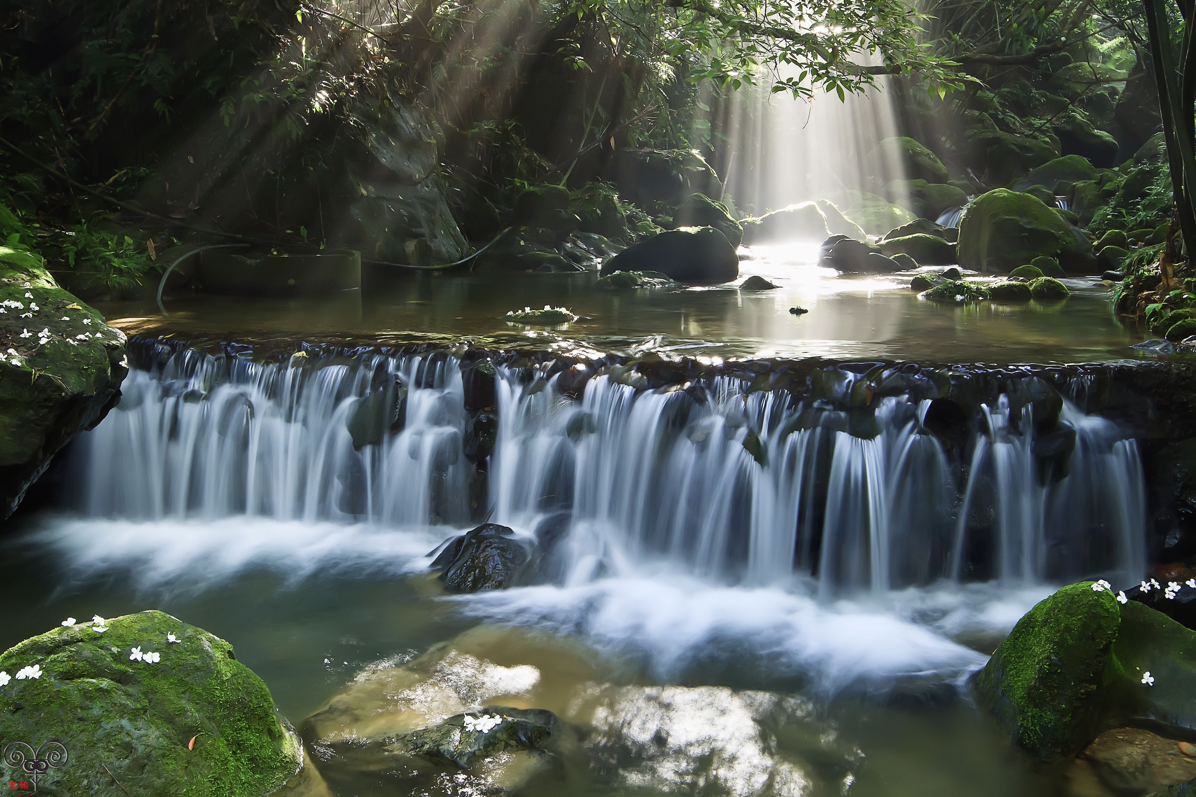 Handy-Wallpaper Wasserfall, Fluss, Erde/natur kostenlos herunterladen.