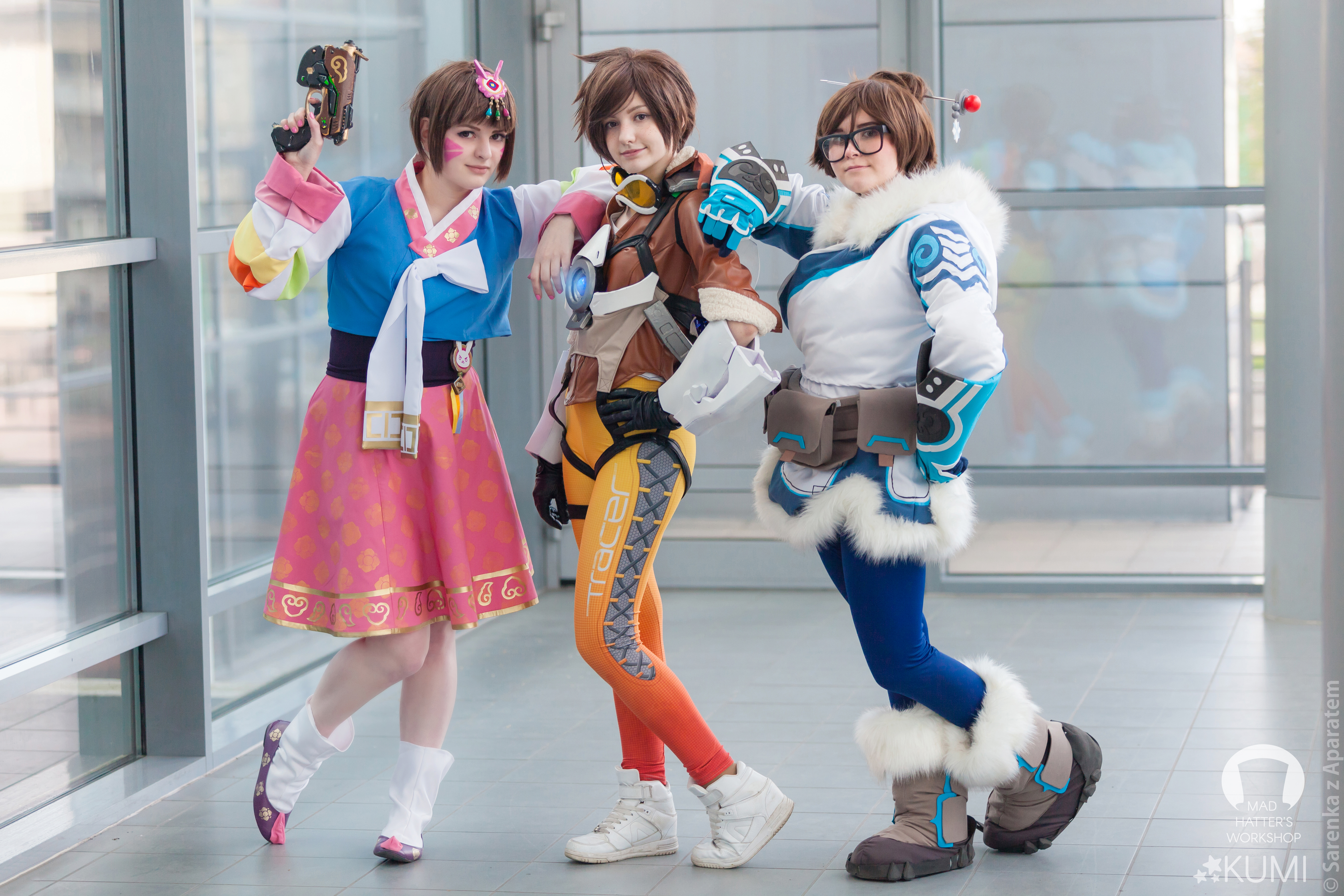 Download mobile wallpaper Women, Overwatch, Cosplay, Tracer (Overwatch), D Va (Overwatch), Mei (Overwatch) for free.