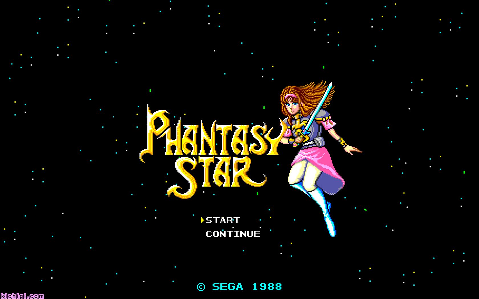 video game, phantasy star