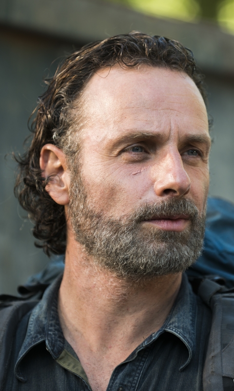 Handy-Wallpaper Fernsehserien, The Walking Dead, Rick Grimes, Andreas Lincoln kostenlos herunterladen.