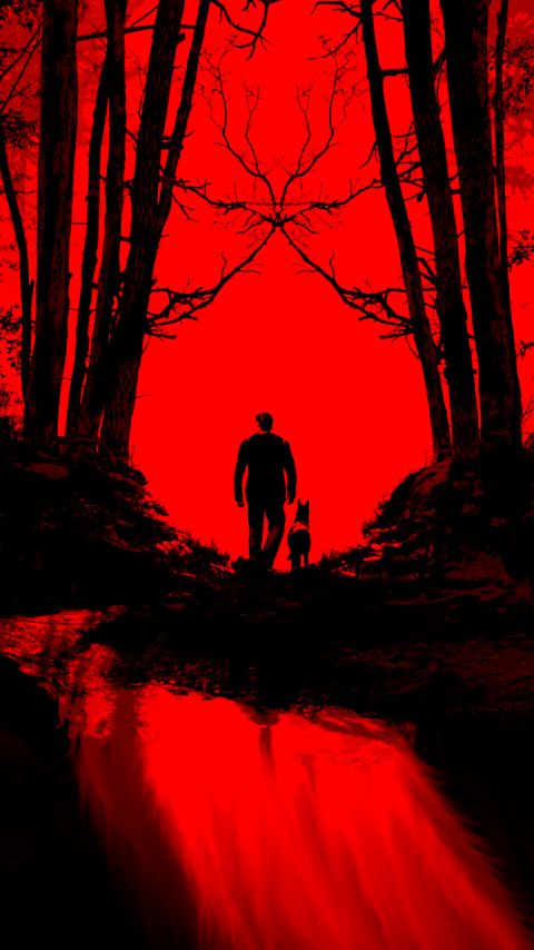 black, video game, blair witch, blair witch (video game), red