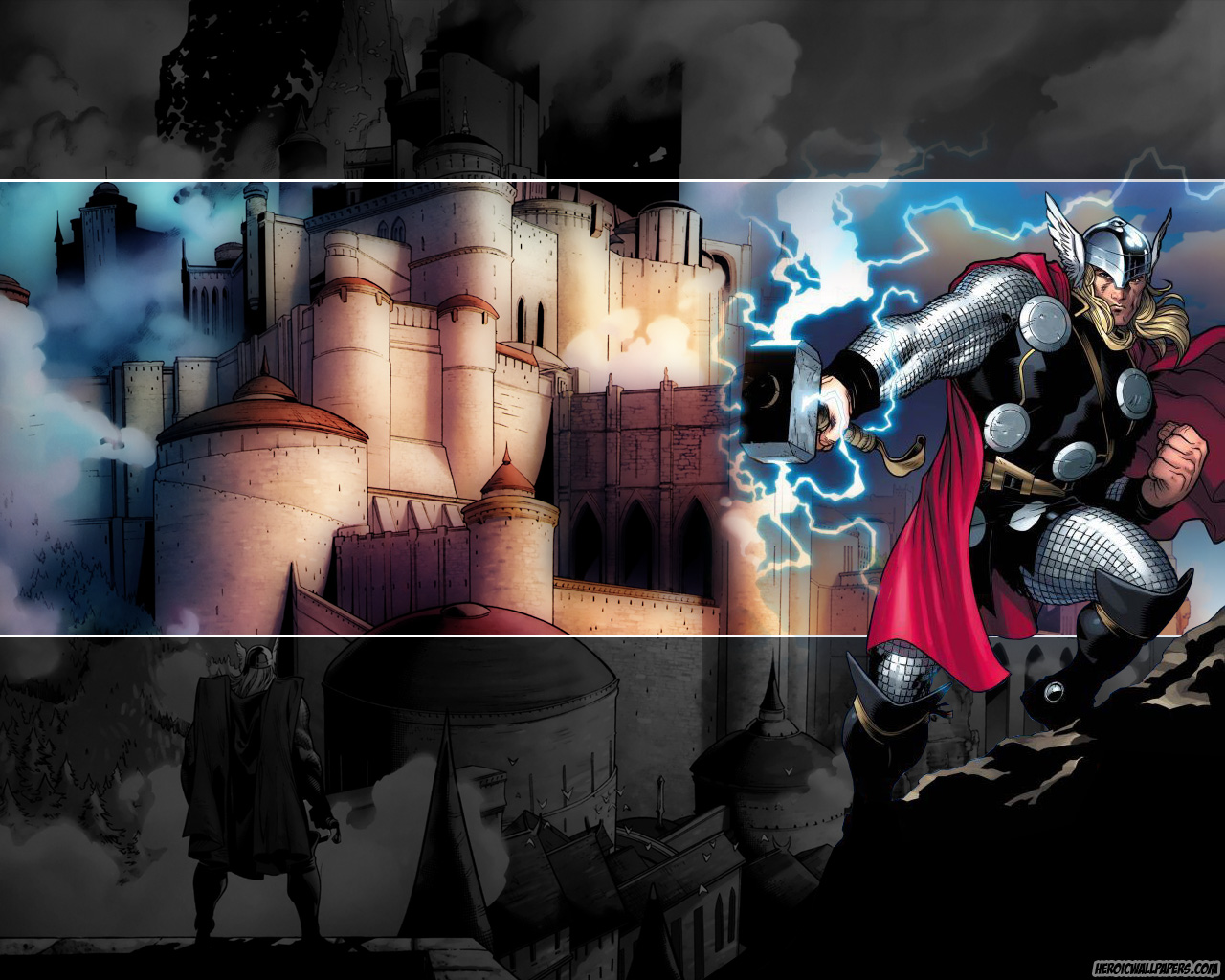 Handy-Wallpaper Comics, Thor kostenlos herunterladen.