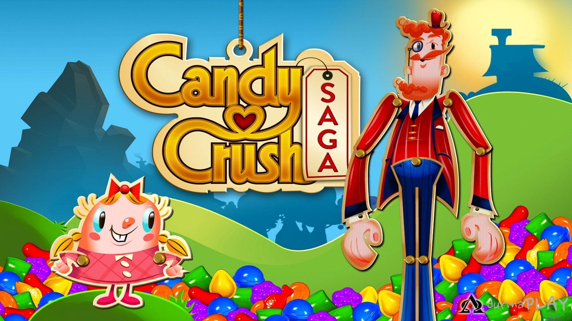 Laden Sie Candy Crush Saga HD-Desktop-Hintergründe herunter