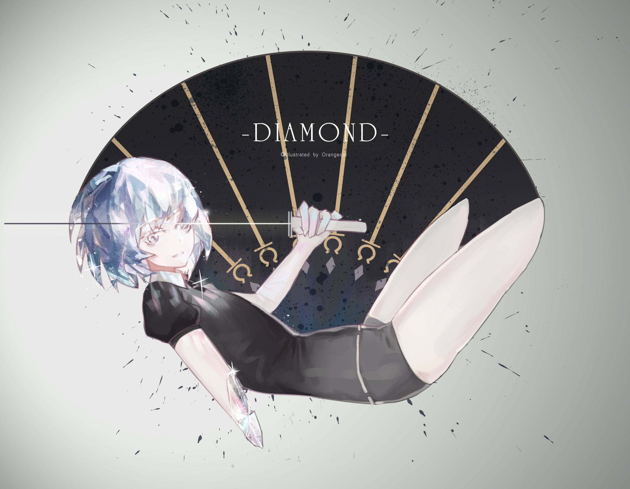 Download mobile wallpaper Anime, Diamond (Houseki No Kuni), Houseki No Kuni for free.