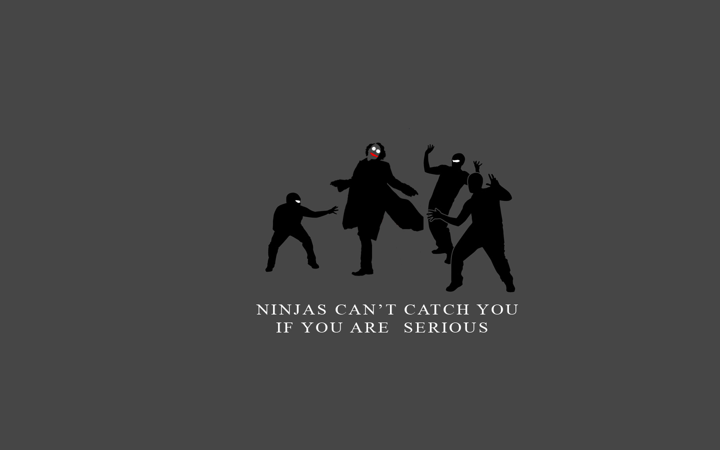 Handy-Wallpaper Humor, Ninja kostenlos herunterladen.