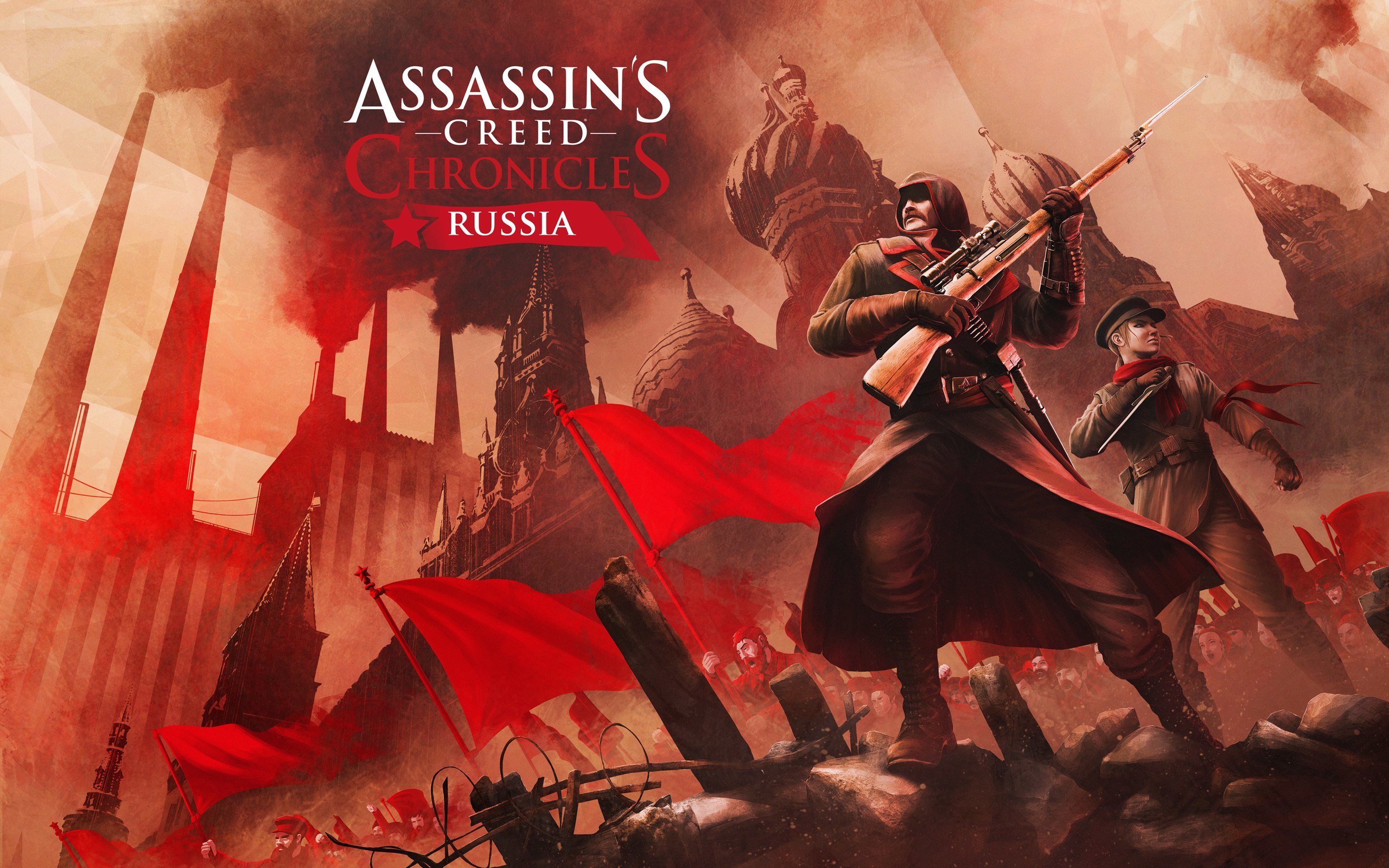 Die besten Assassin's Creed Chronicles: Russland-Hintergründe für den Telefonbildschirm