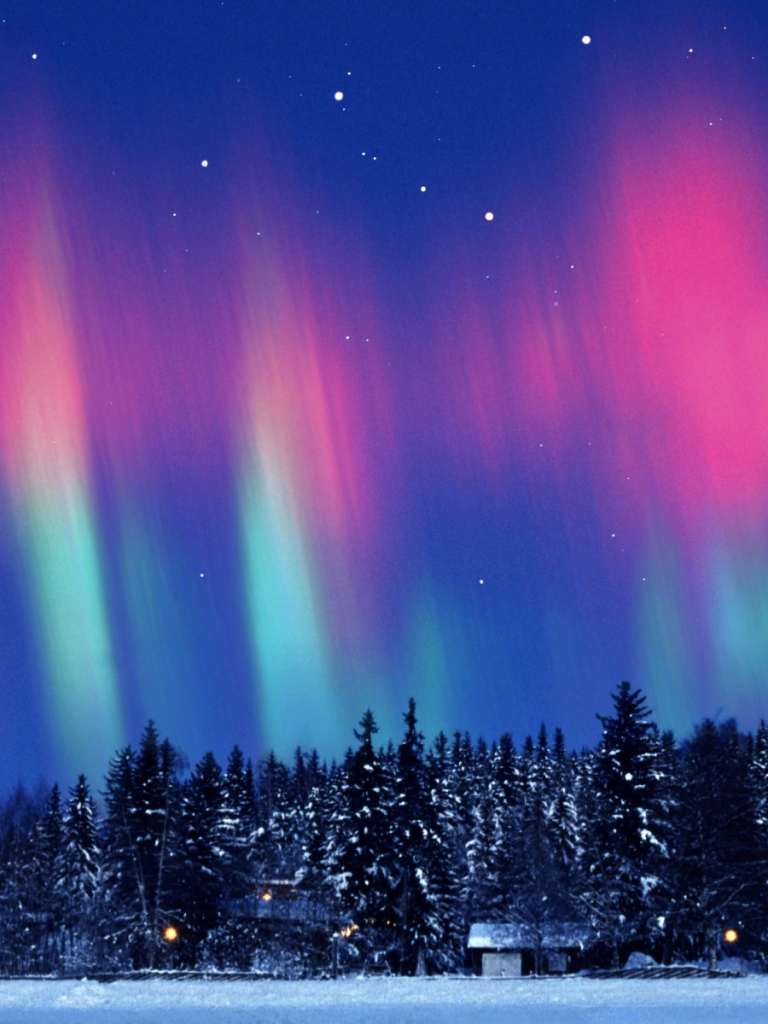 Descarga gratuita de fondo de pantalla para móvil de Invierno, Cielo, Noche, Nieve, Luz, Tierra, Aurora Boreal, Noruega, Tierra/naturaleza.