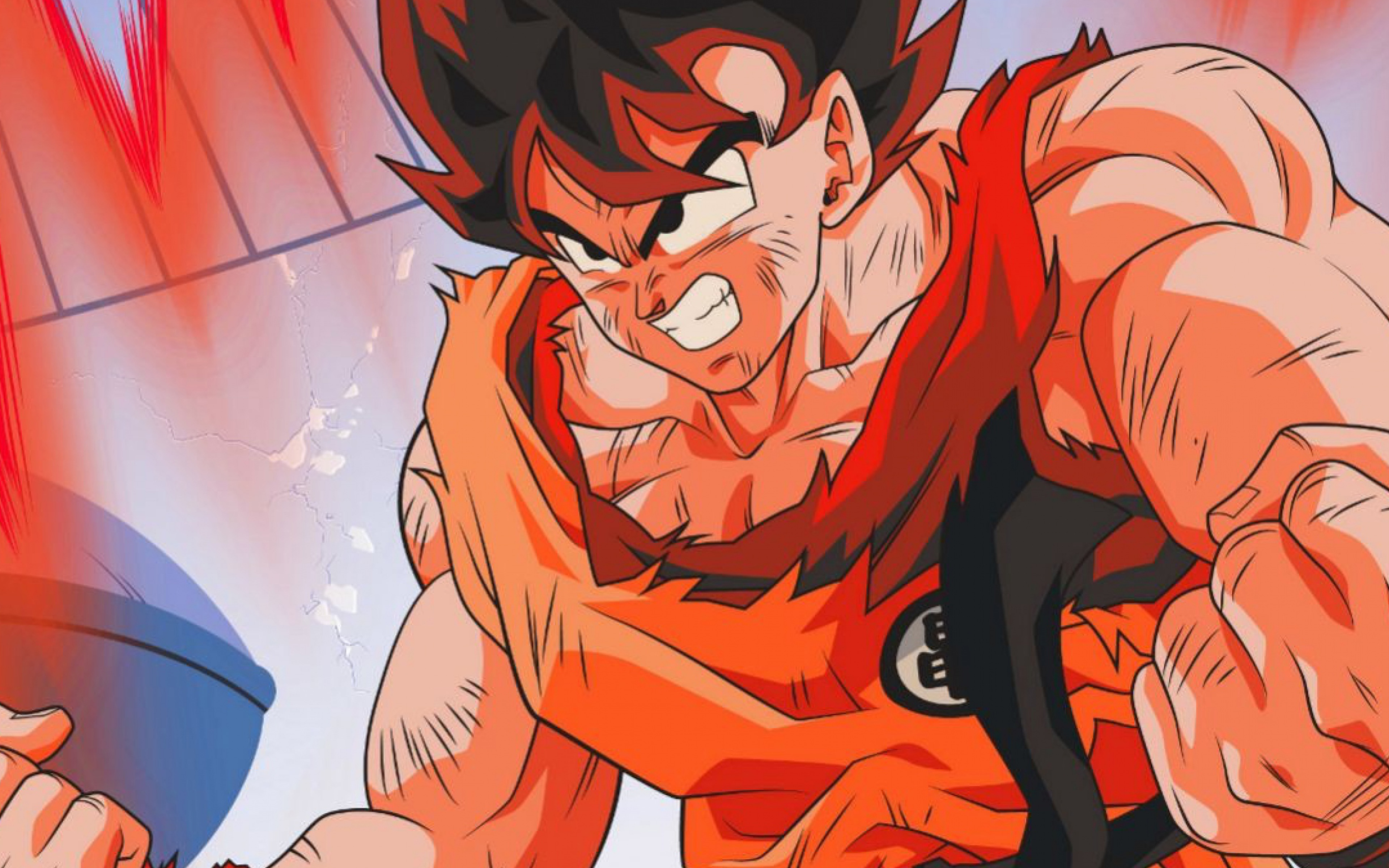 Descarga gratuita de fondo de pantalla para móvil de Dragon Ball Z, Animado, Goku.