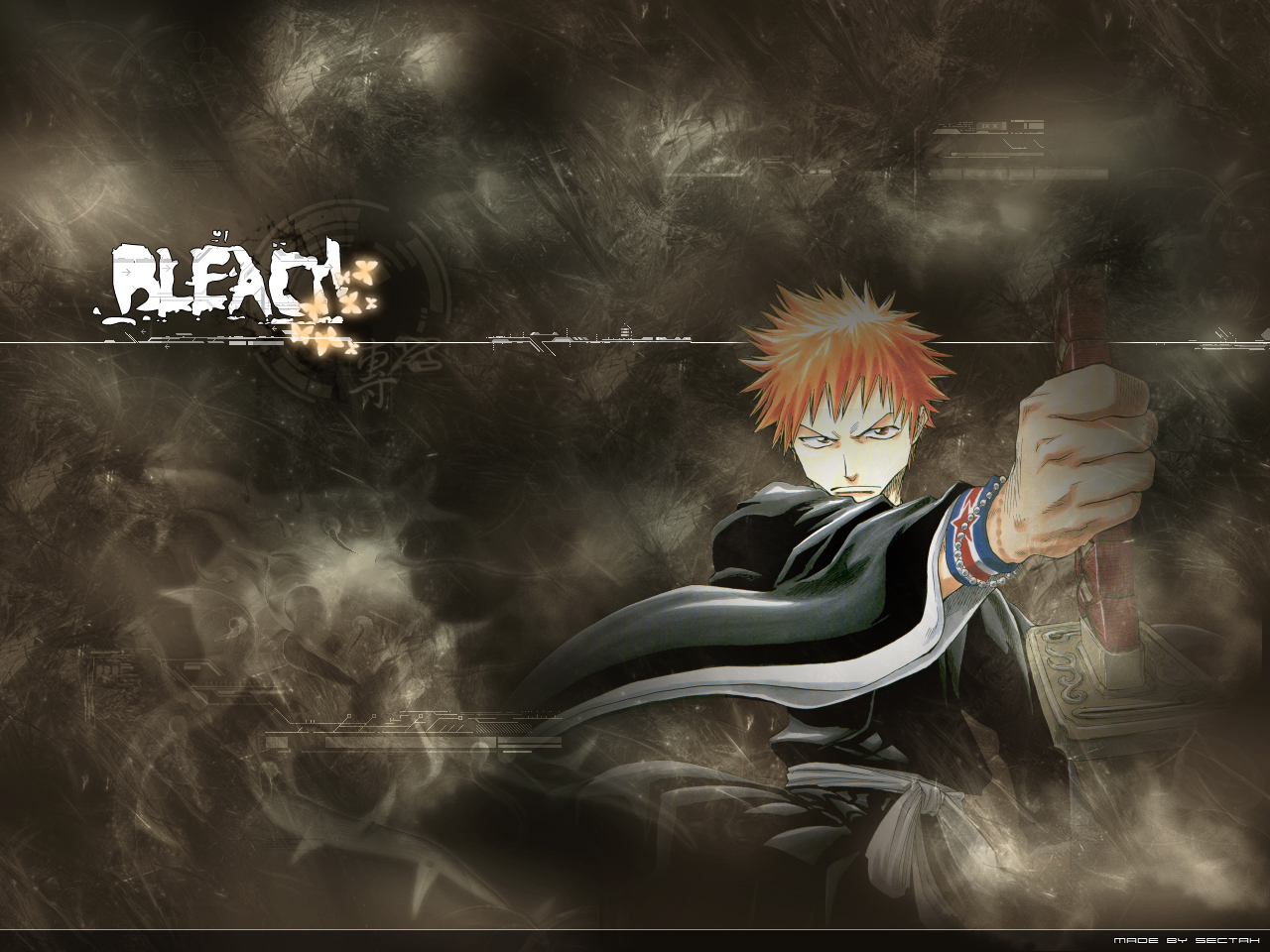 Download mobile wallpaper Bleach, Ichigo Kurosaki, Anime for free.