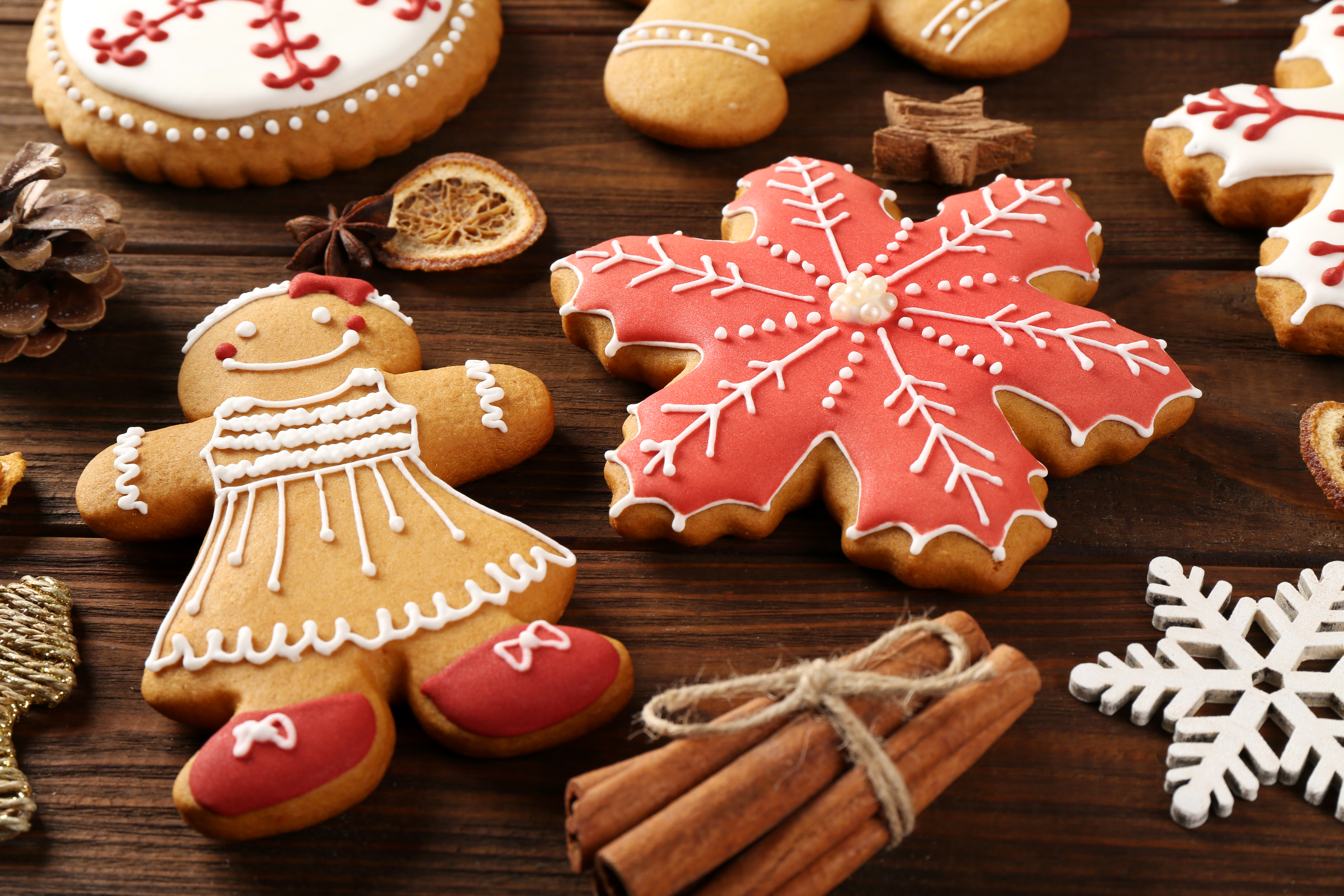 Download mobile wallpaper Food, Christmas, Cookie for free.