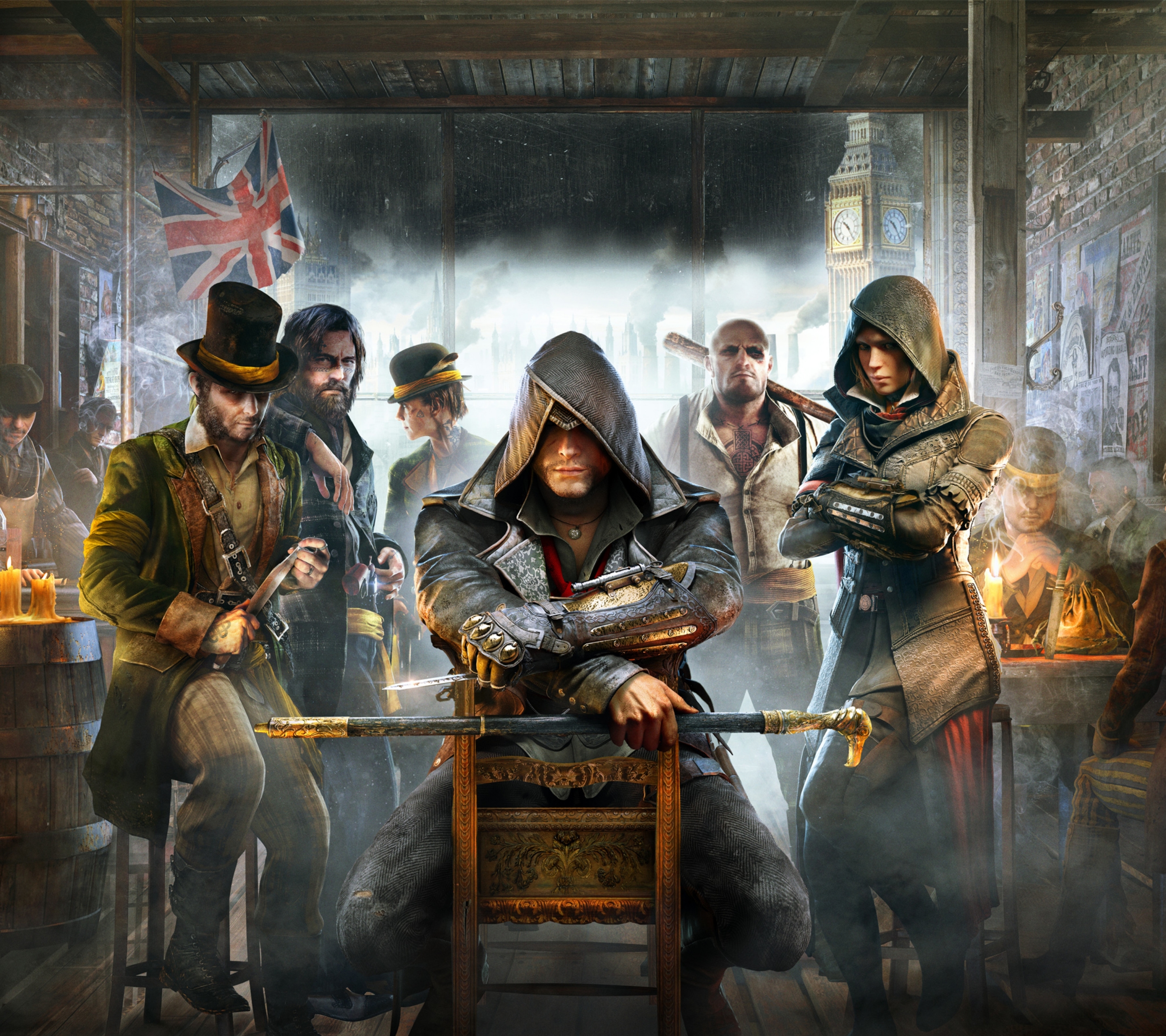 Téléchargez des papiers peints mobile Assassin's Creed, Jeux Vidéo, Assassin's Creed: Syndicate, Jacob Frie, Evie Frie gratuitement.