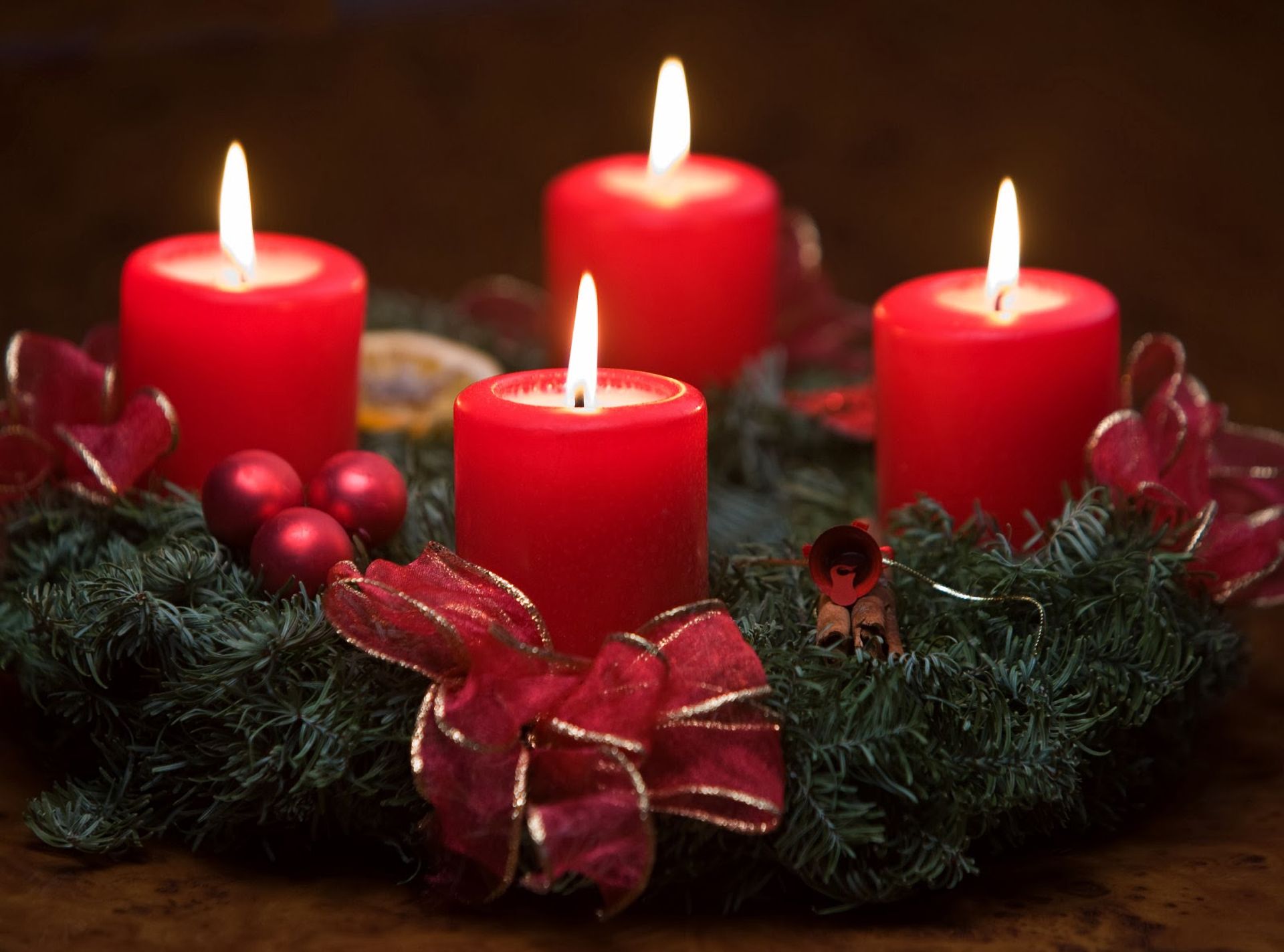 Завантажити шпалери безкоштовно Різдво, Свято, Свічка картинка на робочий стіл ПК