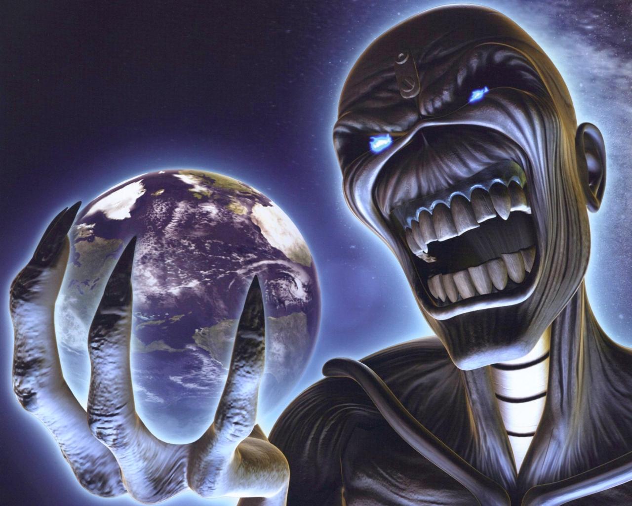 Download mobile wallpaper Music, Iron Maiden for free.