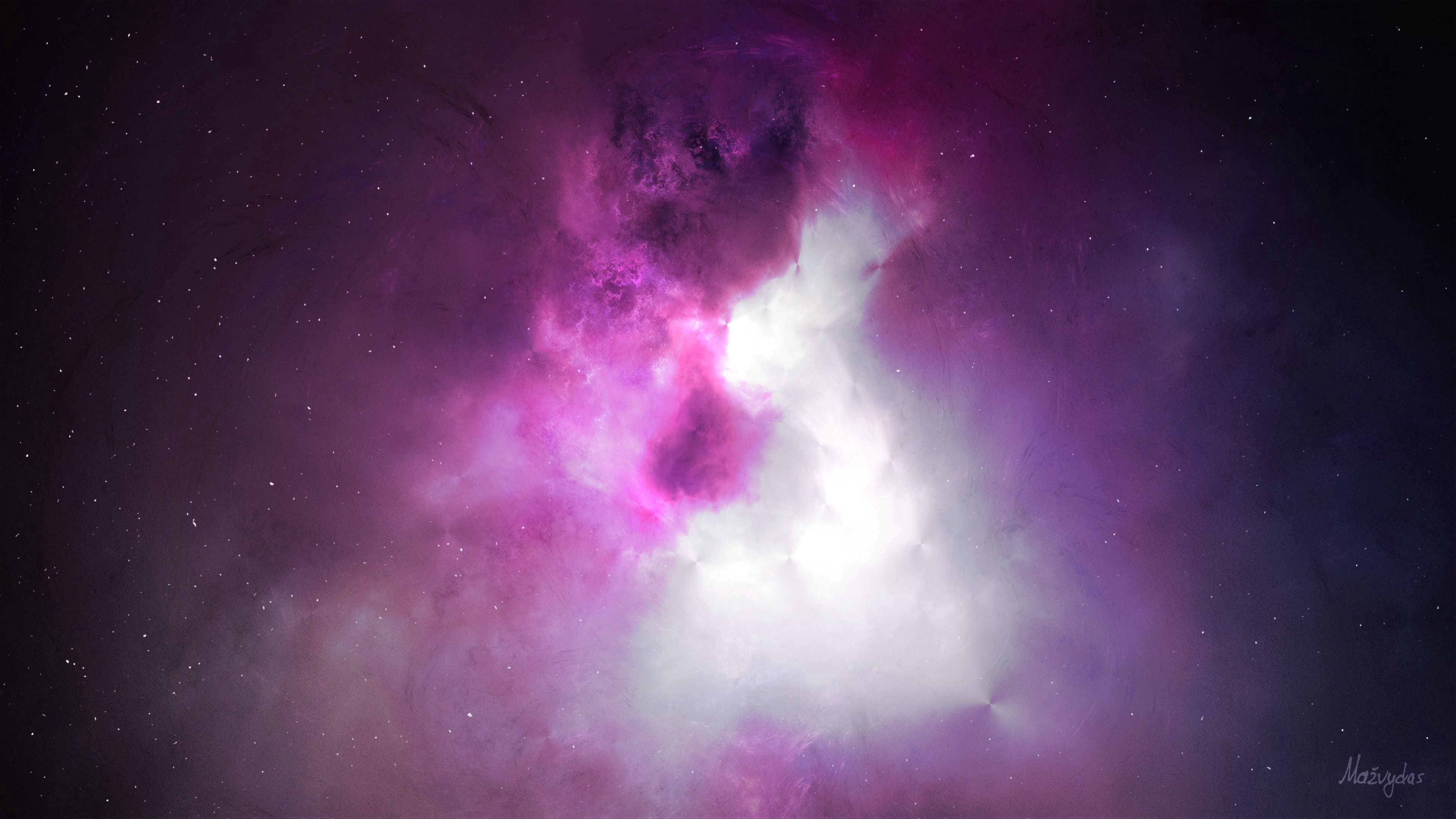 Free download wallpaper Clouds, Nebula, Glow, Light, Shine, Abstract on your PC desktop