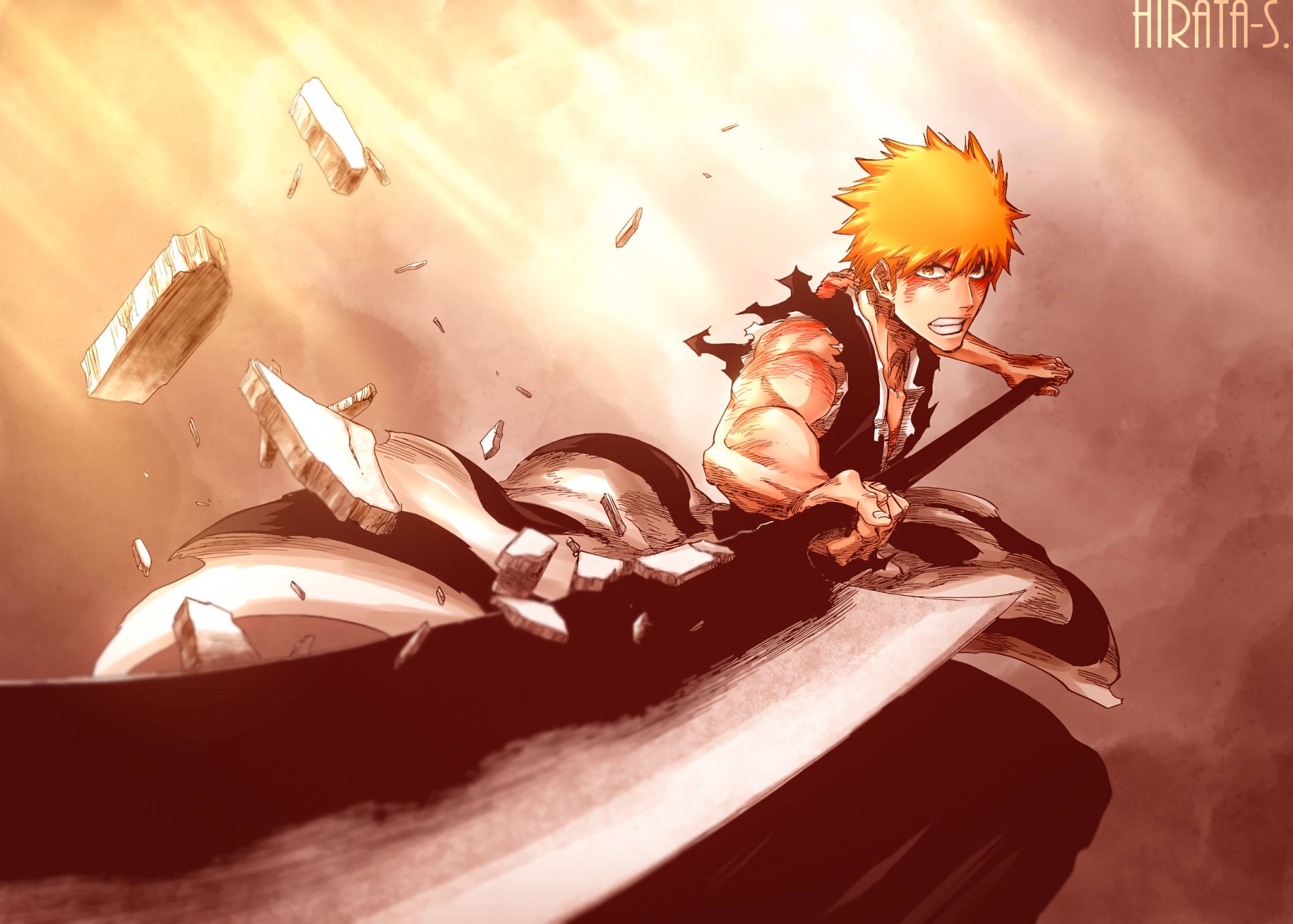 Descarga gratuita de fondo de pantalla para móvil de Animado, Bleach: Burîchi, Ichigo Kurosaki.