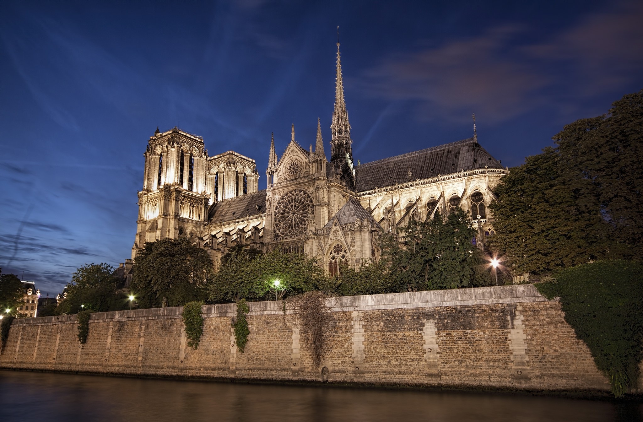 Handy-Wallpaper Kathedralen, Notre Dame De Paris, Religiös kostenlos herunterladen.