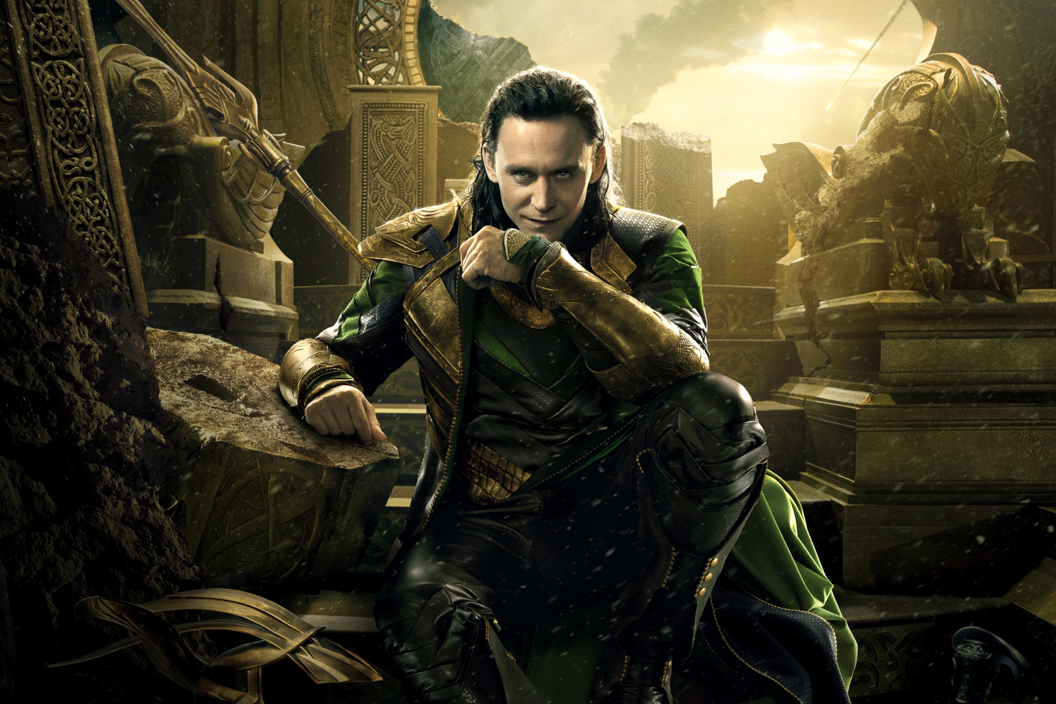 Download mobile wallpaper Movie, Thor, Loki (Marvel Comics), Tom Hiddleston, Thor: The Dark World for free.