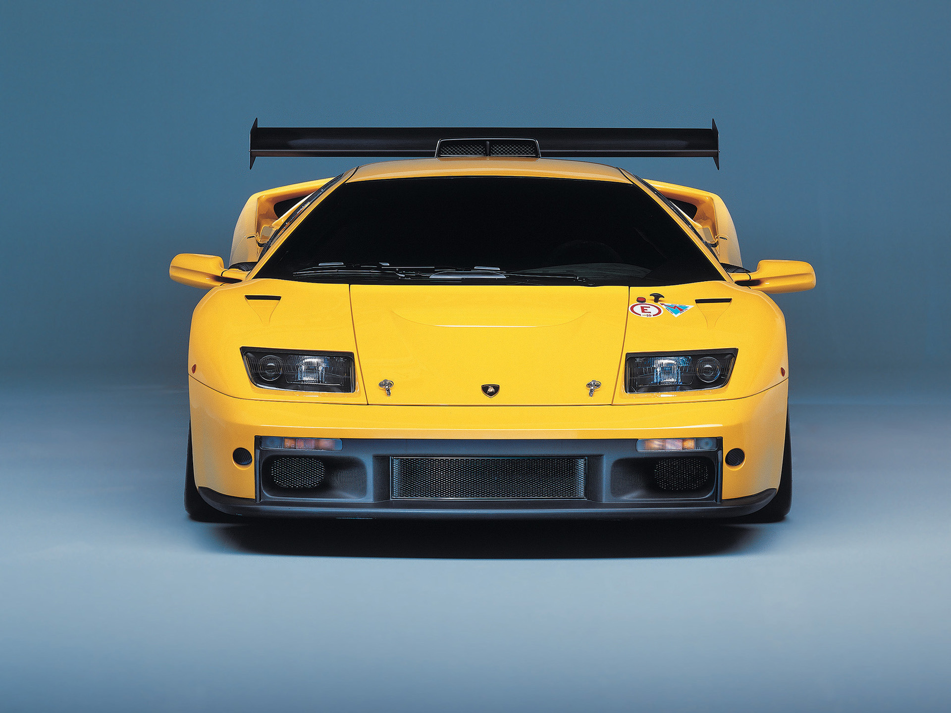 Download mobile wallpaper Lamborghini, Car, Lamborghini Diablo, Vehicles, Yellow Car for free.