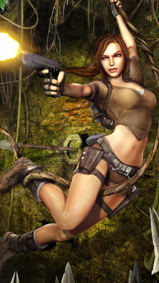 1110247 Protetores de tela e papéis de parede Lara Croft Tomb Raider: Anniversary em seu telefone. Baixe  fotos gratuitamente