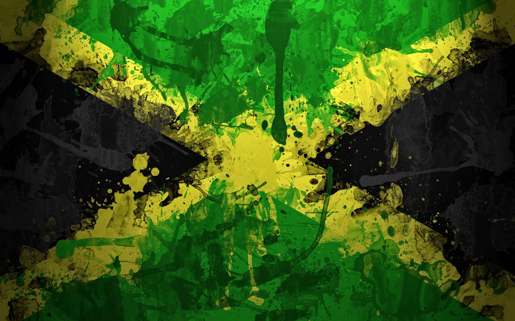 jamaica, background, texture, textures, paint, flag, symbolism