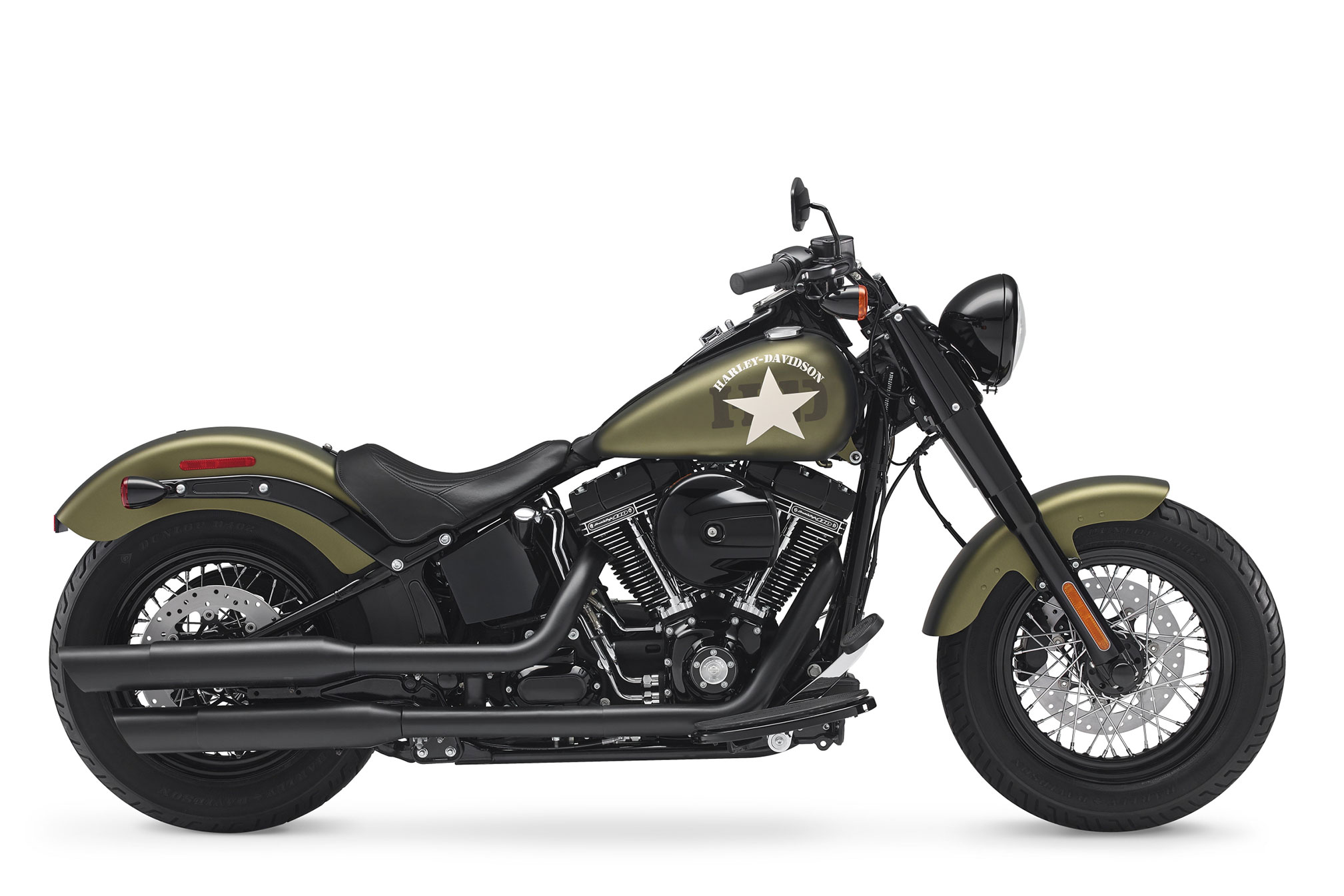 Завантажити шпалери Harley Davidson Softail Slim на телефон безкоштовно