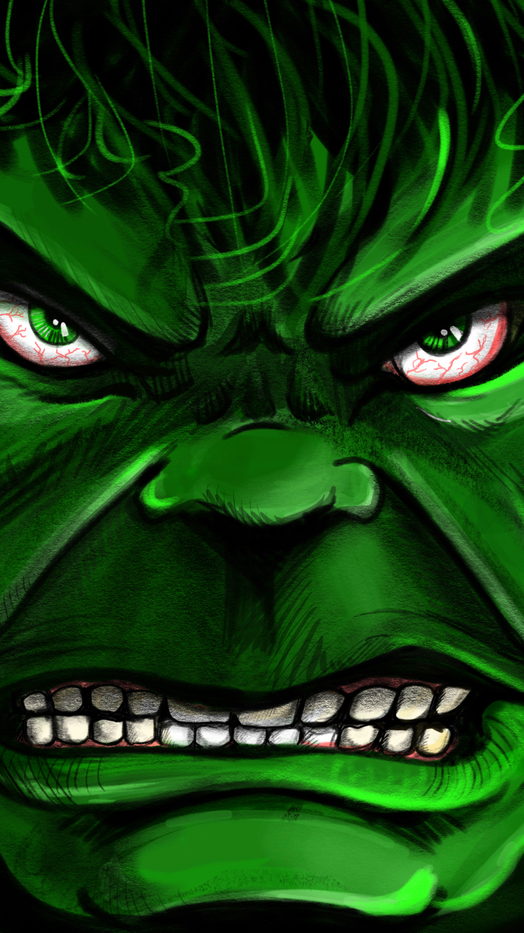 Handy-Wallpaper Hulk, Comics kostenlos herunterladen.