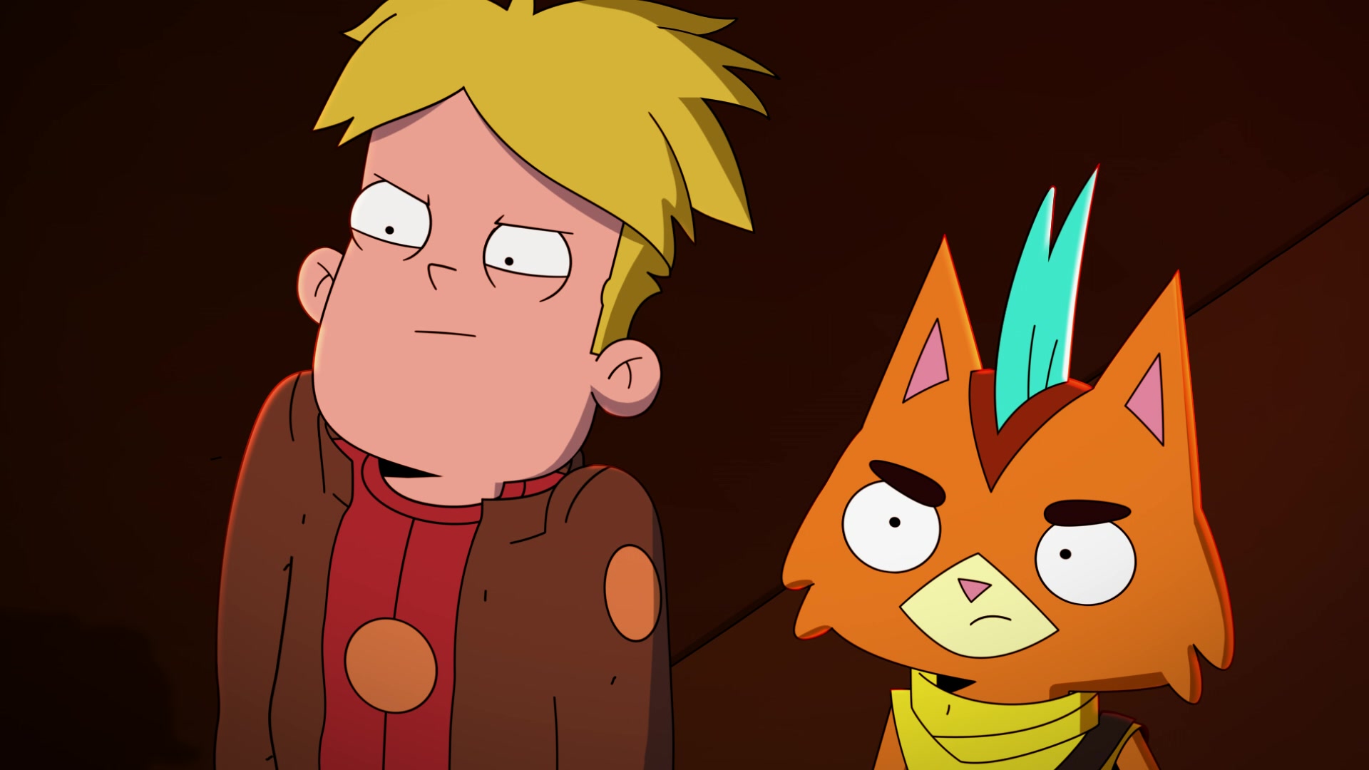 Free download wallpaper Blonde, Tv Show, Gary Goodspeed, Final Space, Little Cato (Final Space) on your PC desktop