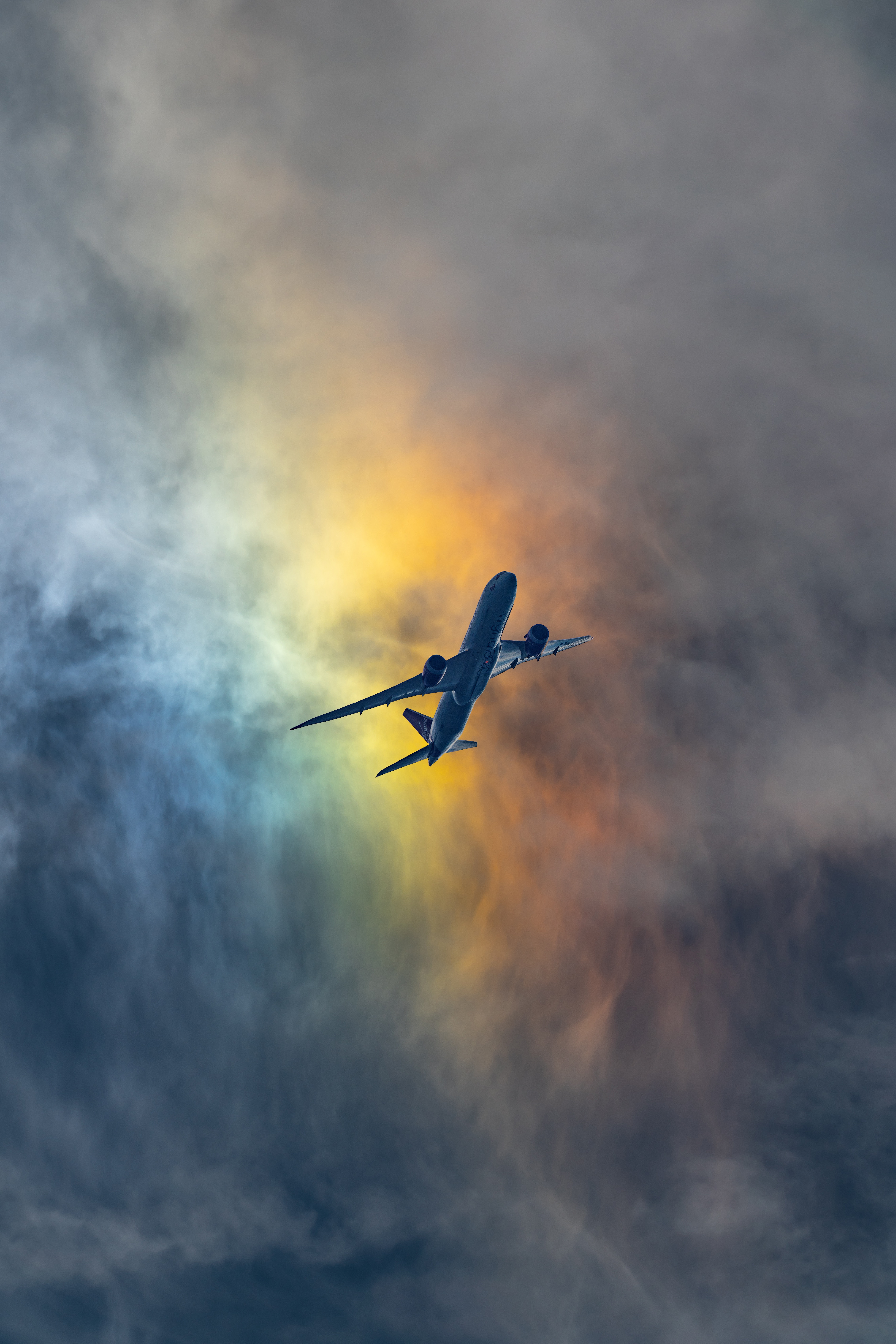 99868 скачать обои полет, самолет, пелена, небо, разное, облака - заставки и картинки бесплатно
