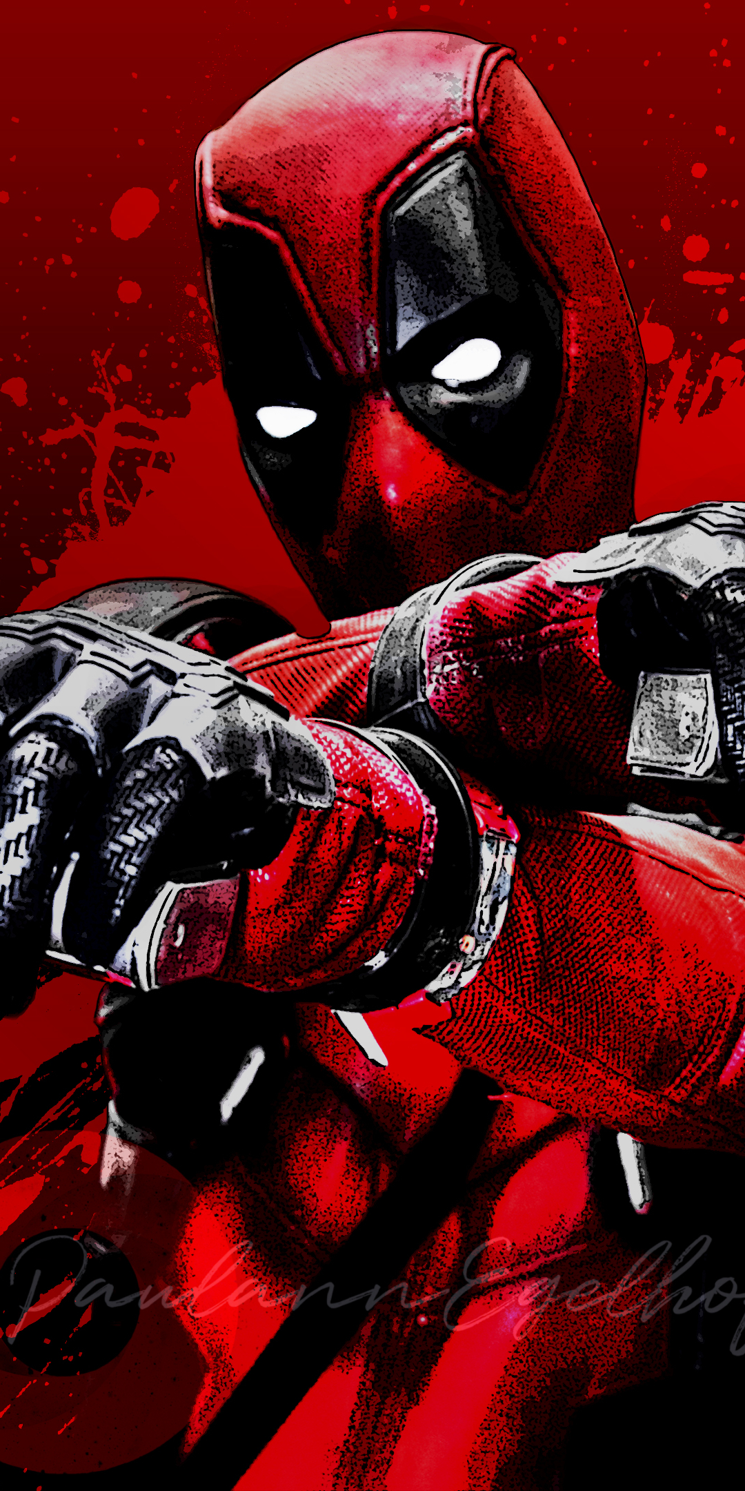 Handy-Wallpaper Deadpool, Comics kostenlos herunterladen.