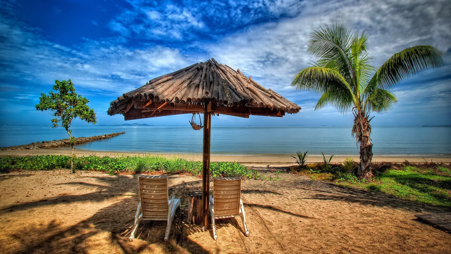 Baixe gratuitamente a imagem Praia, Oceano, Palmeira, Terra, Tropical, Fotografia na área de trabalho do seu PC