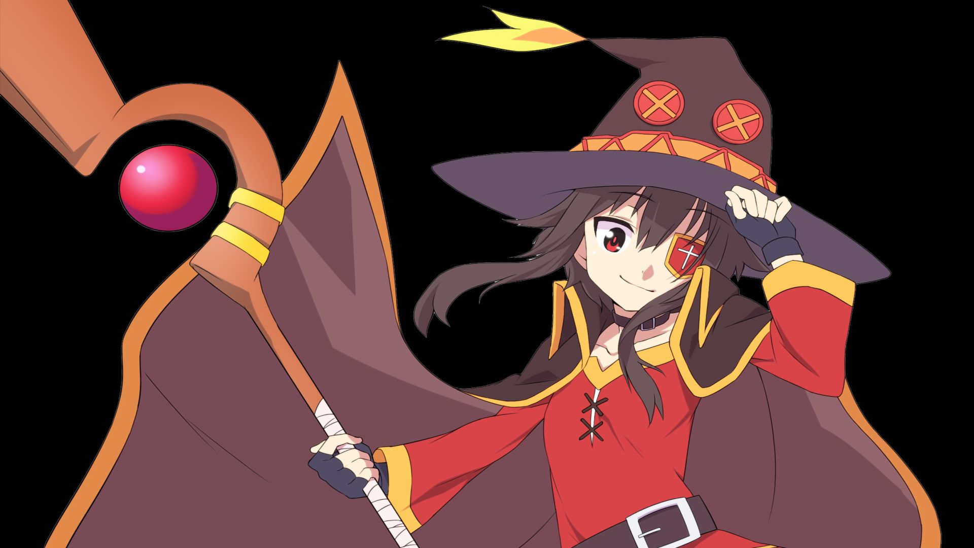 Laden Sie das Animes, Konosuba: God's Blessing On This Wonderful World!, Megumin (Konosuba)-Bild kostenlos auf Ihren PC-Desktop herunter