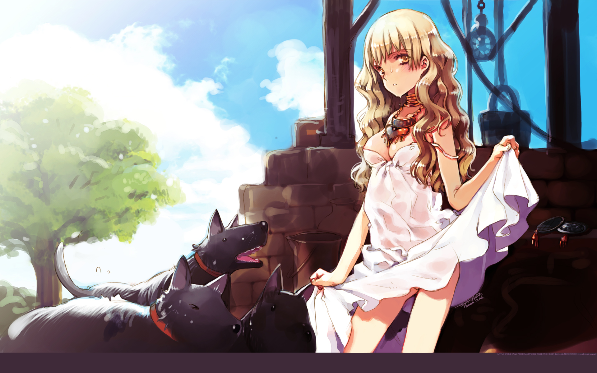 Free download wallpaper Littlewitch Romanesque, Anime on your PC desktop
