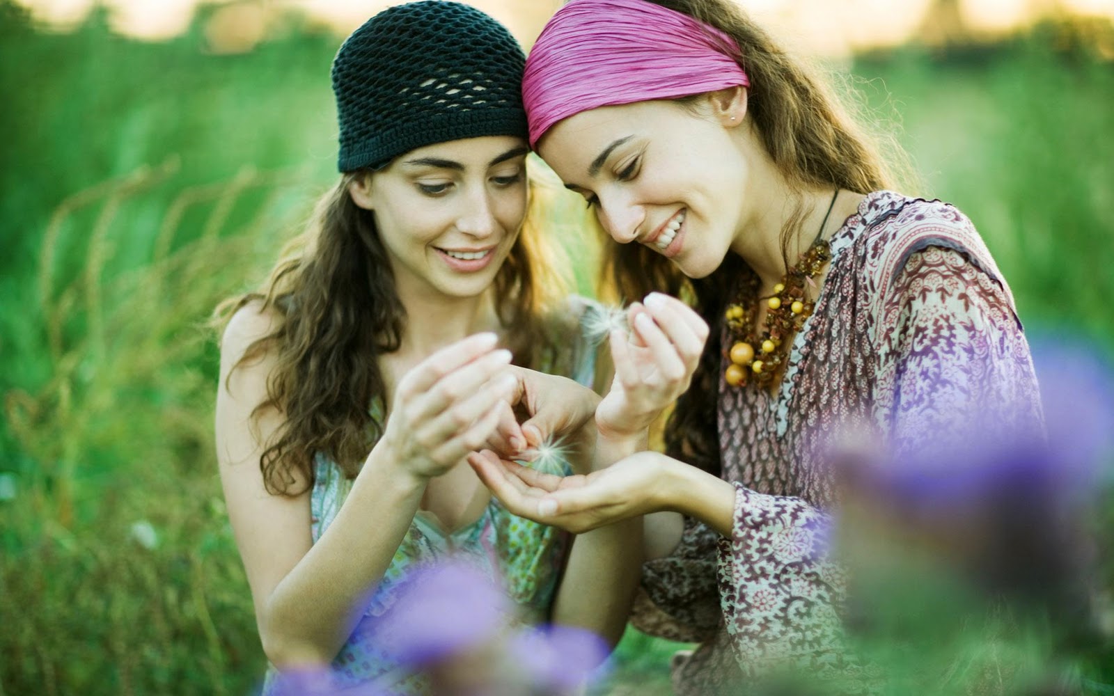 Téléchargez gratuitement l'image Fleur, Humeur, Femmes, La Nature sur le bureau de votre PC