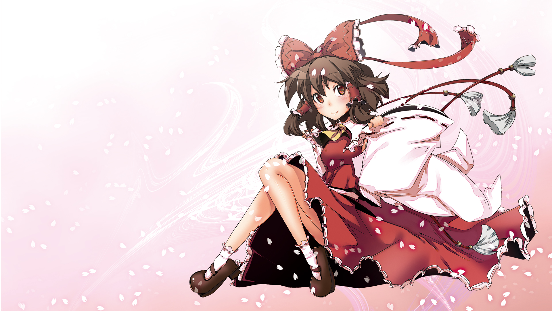 Téléchargez gratuitement l'image Touhou, Reimu Hakurei, Animé sur le bureau de votre PC