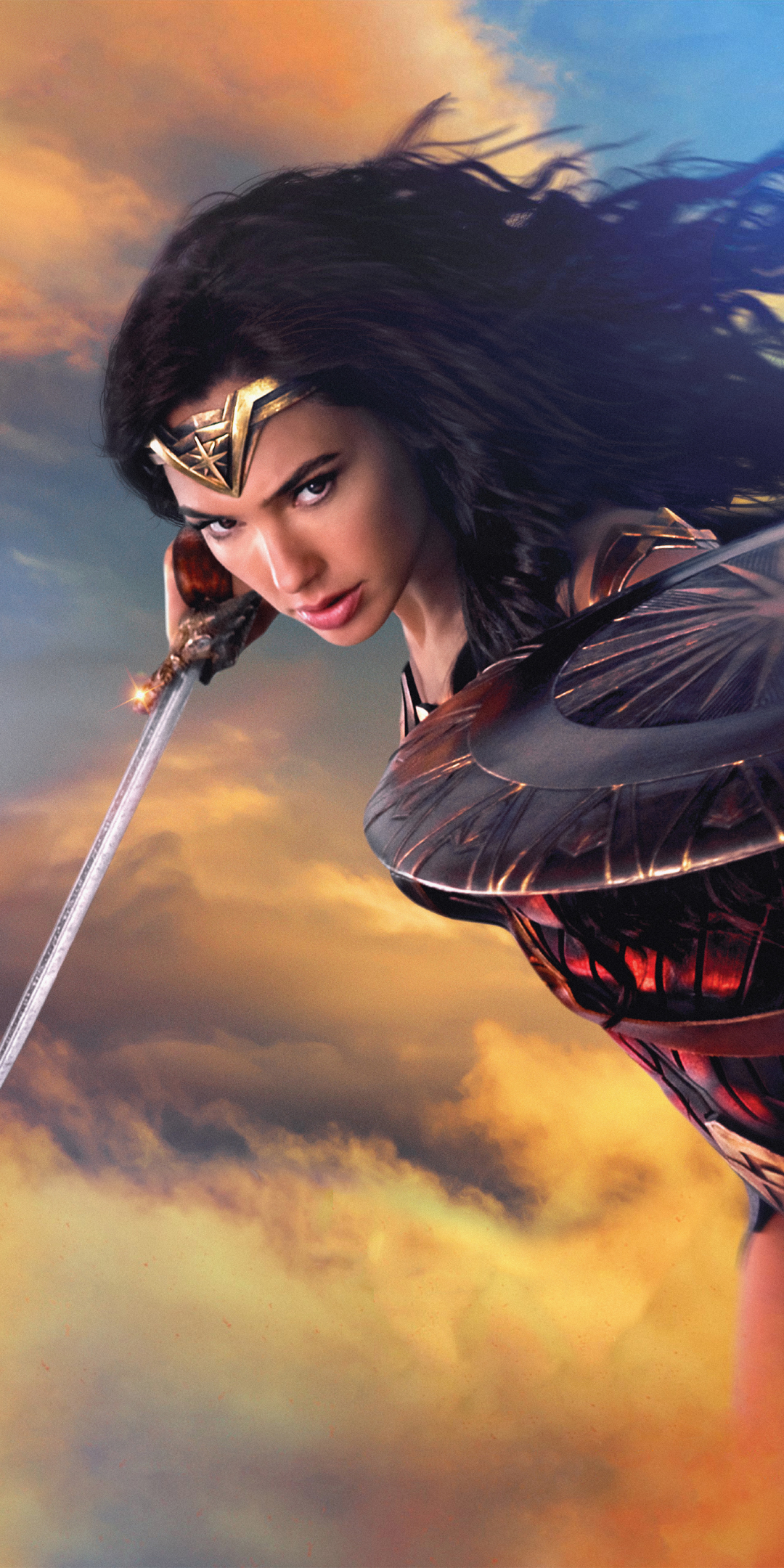 Descarga gratuita de fondo de pantalla para móvil de Películas, La Mujer Maravilla, Gal Gadot.