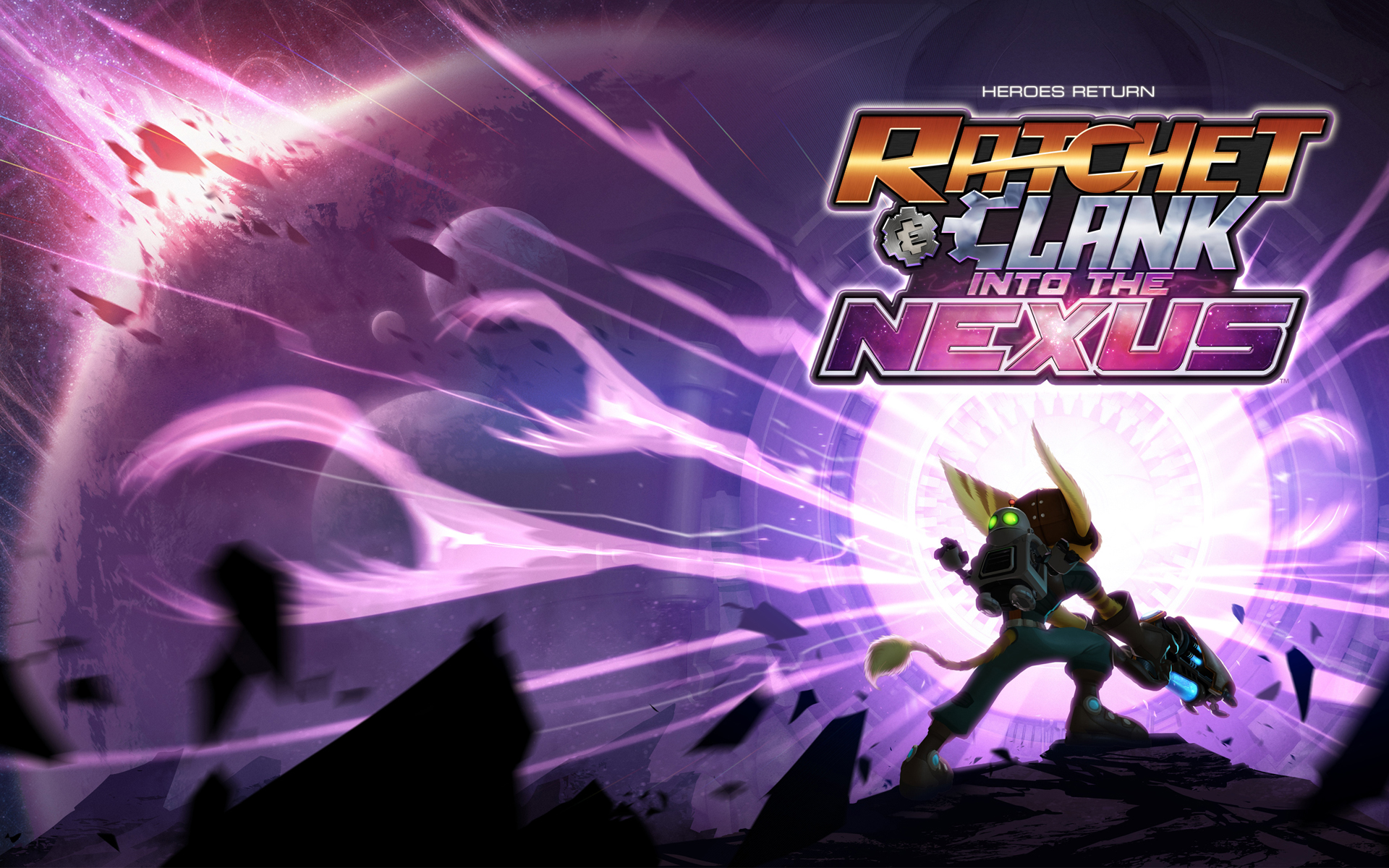 Ratchet & Clank: Into The Nexus cellphone Wallpaper