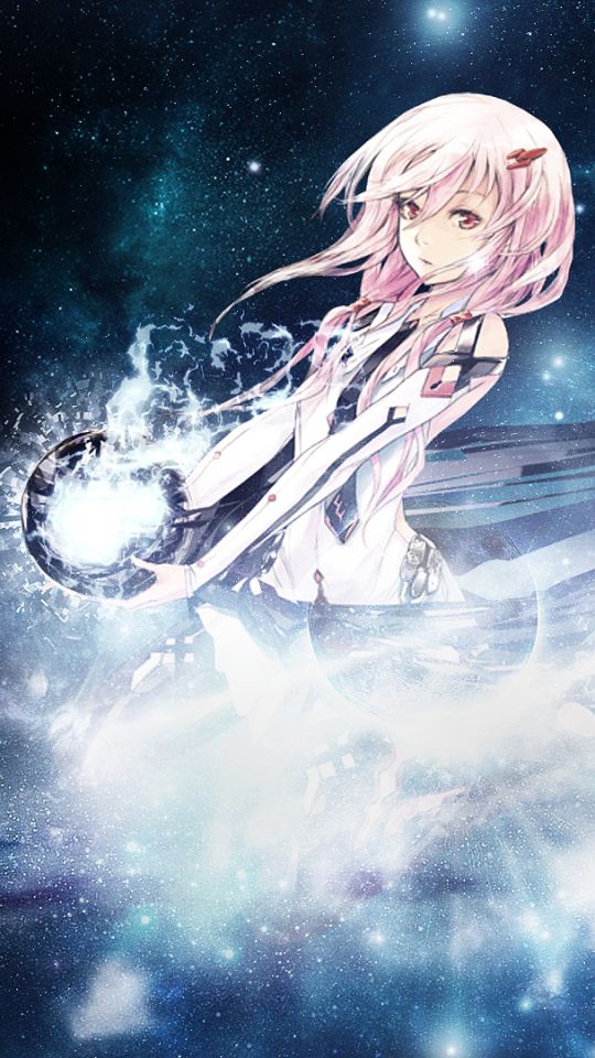 Handy-Wallpaper Animes, Guilty Crown, Inori Yuzuriha kostenlos herunterladen.