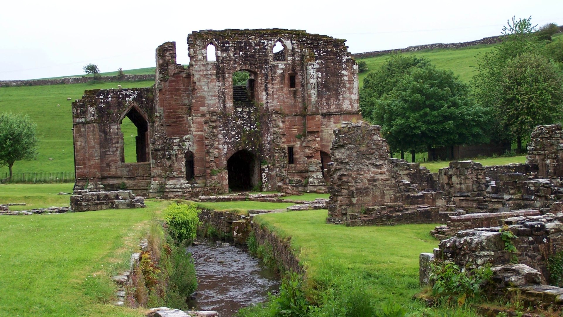 Download mobile wallpaper Religious, Furness Abbey for free.