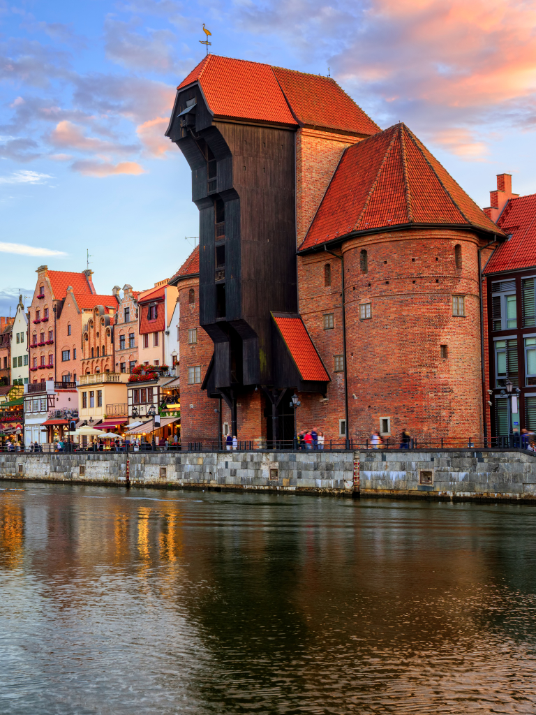 Download mobile wallpaper City, Poland, House, Town, Man Made, Gdansk, Towns for free.