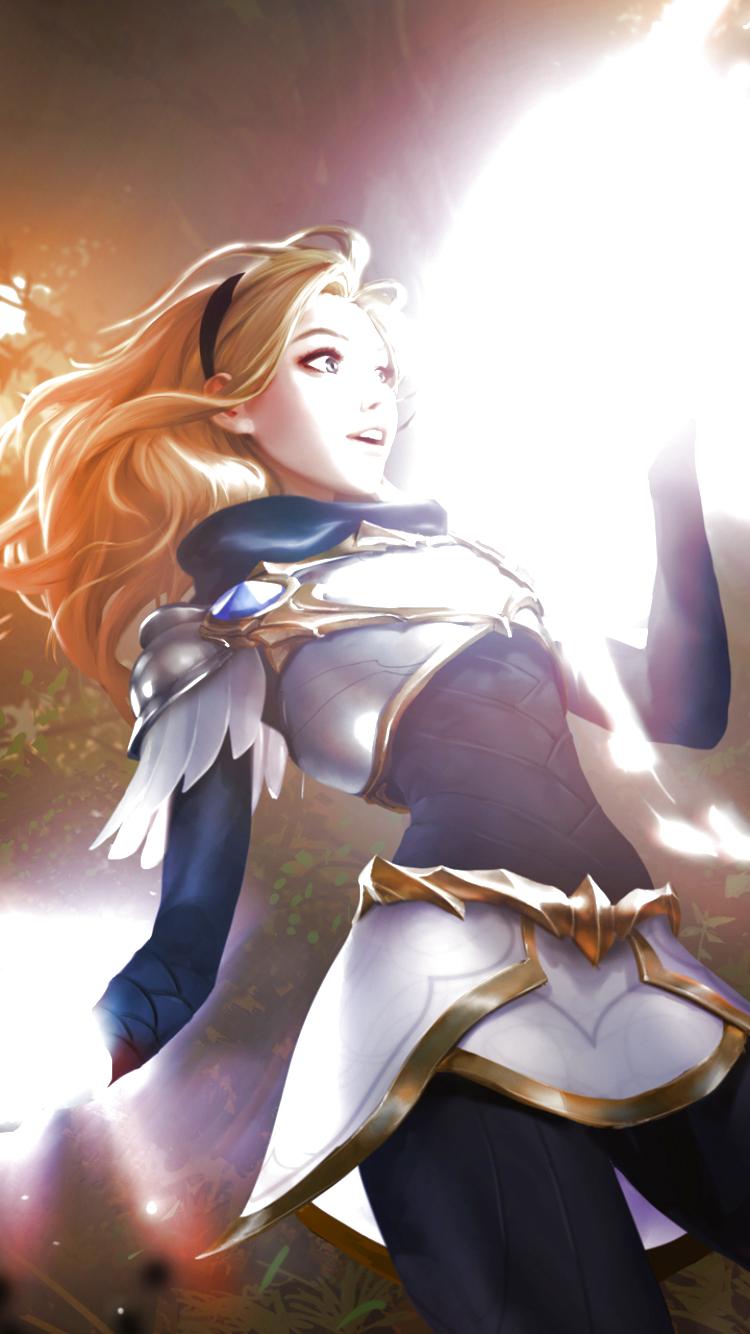 Download mobile wallpaper Video Game, Lux (League Of Legends), Legends Of Runeterra for free.